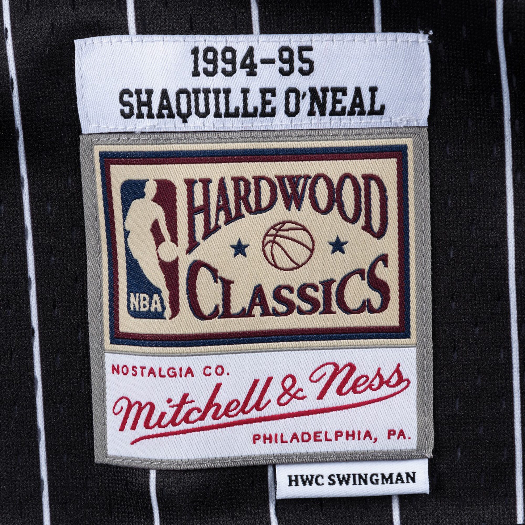 Orlando Magic Mitchell & Ness Swingman Jersey Shaquille O'Neal 1994-95 NBA Team Jersey Basketball Fan Apparel