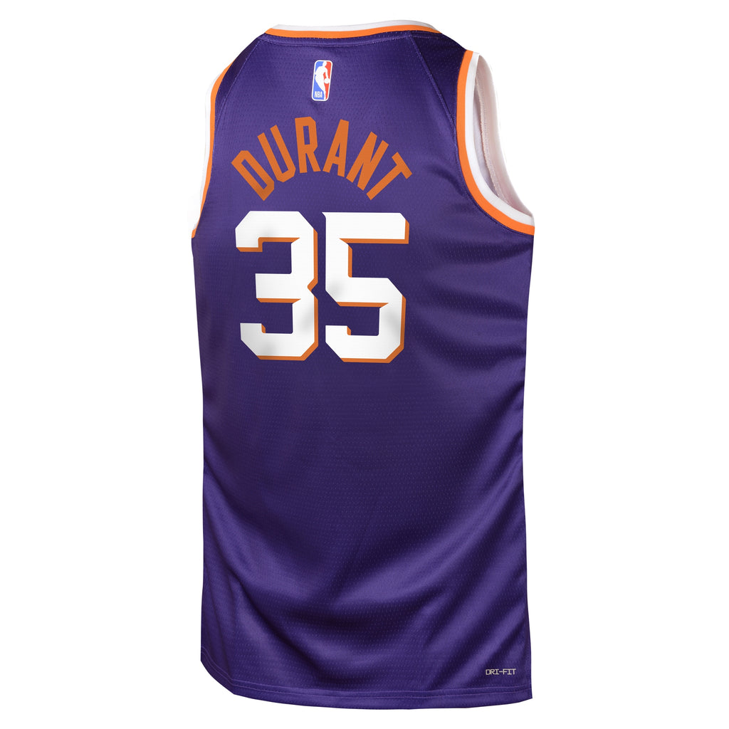 Phoenix Suns NBA Icon Swingman Jersey - Kevin Durant - Youth NBA Team Jersey Basketball Fan Apparel