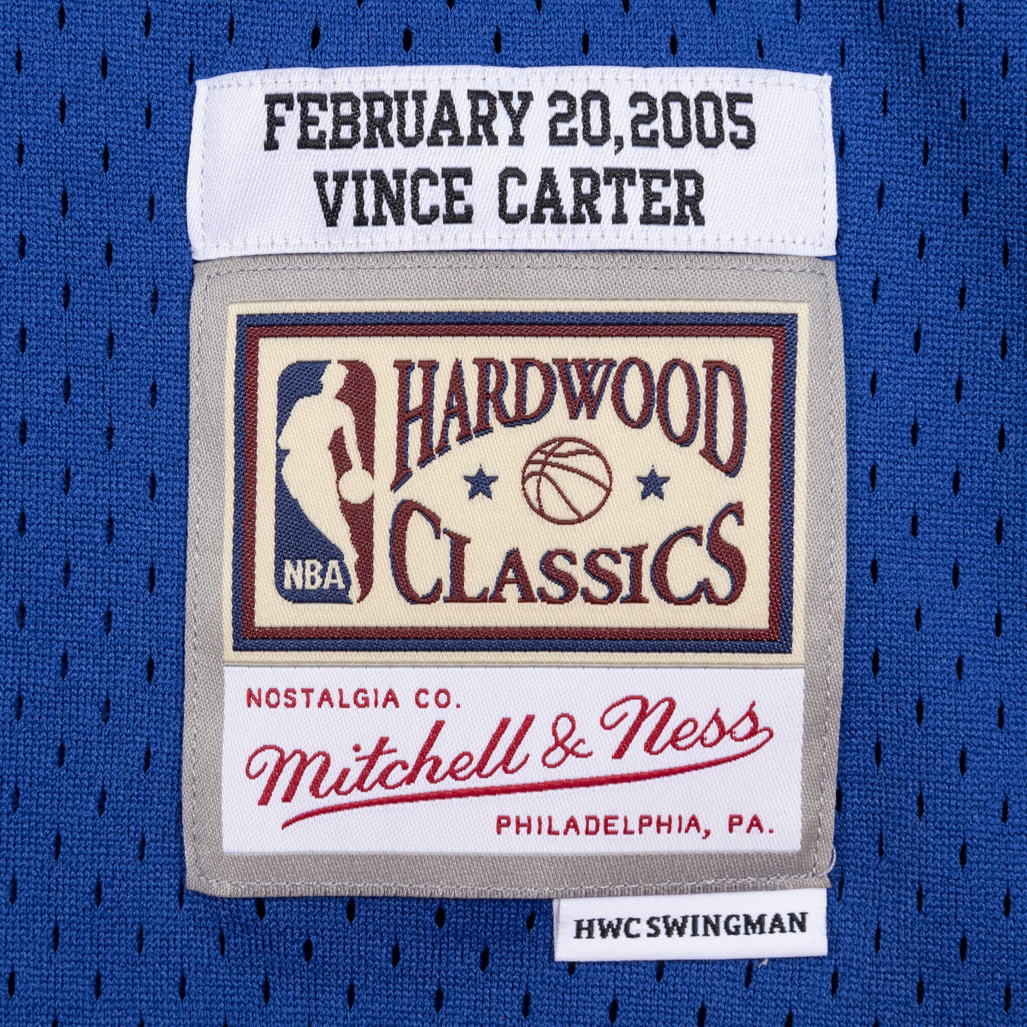 NBA All-Star East Mitchell & Ness Swingman Jersey Vince Carter 2005 NBA Team Jersey Basketball Fan Apparel