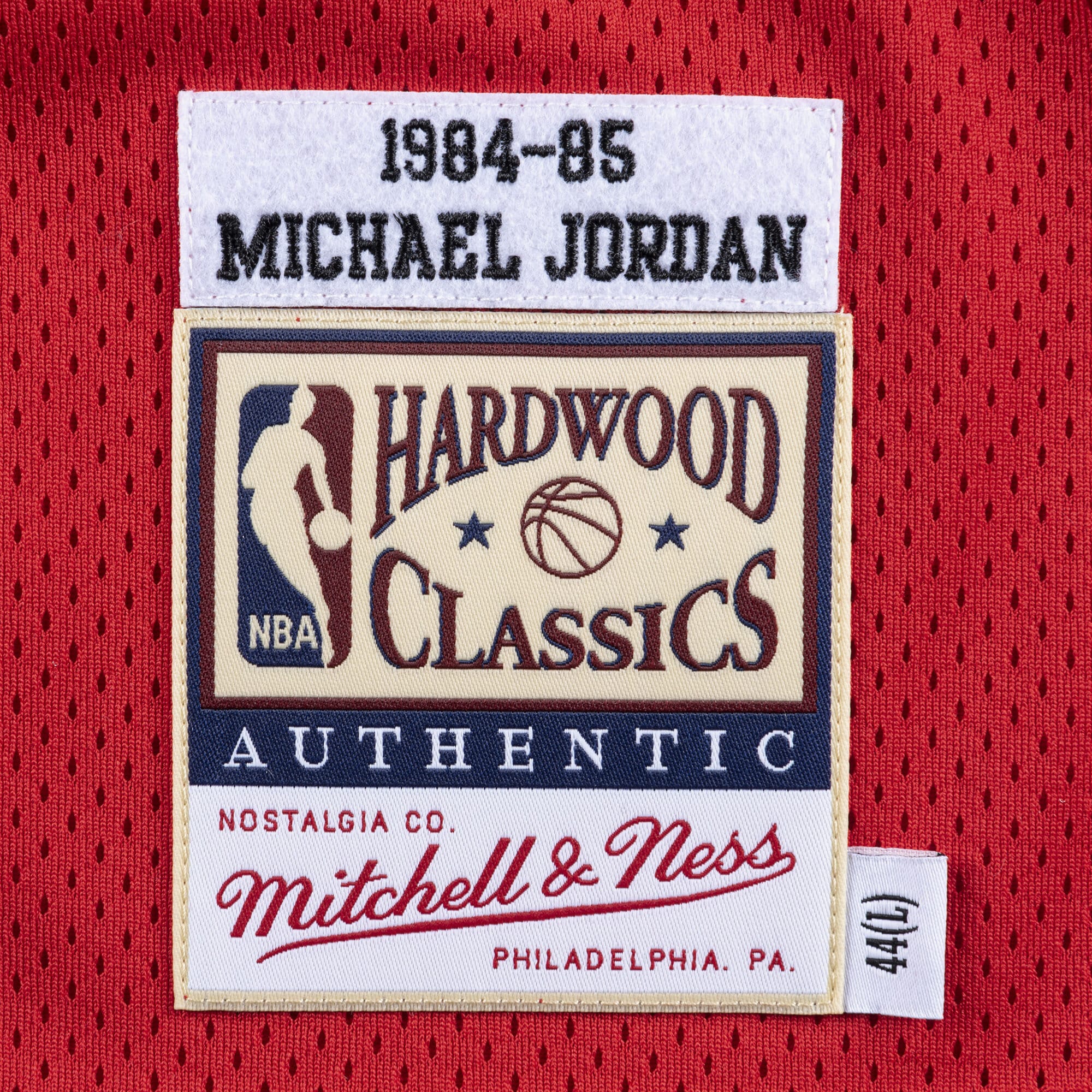 Chicago Bulls Mitchell & Ness Authentic Jersey Michael Jordan 1984-85 NBA Team Jersey Basketball Fan Apparel
