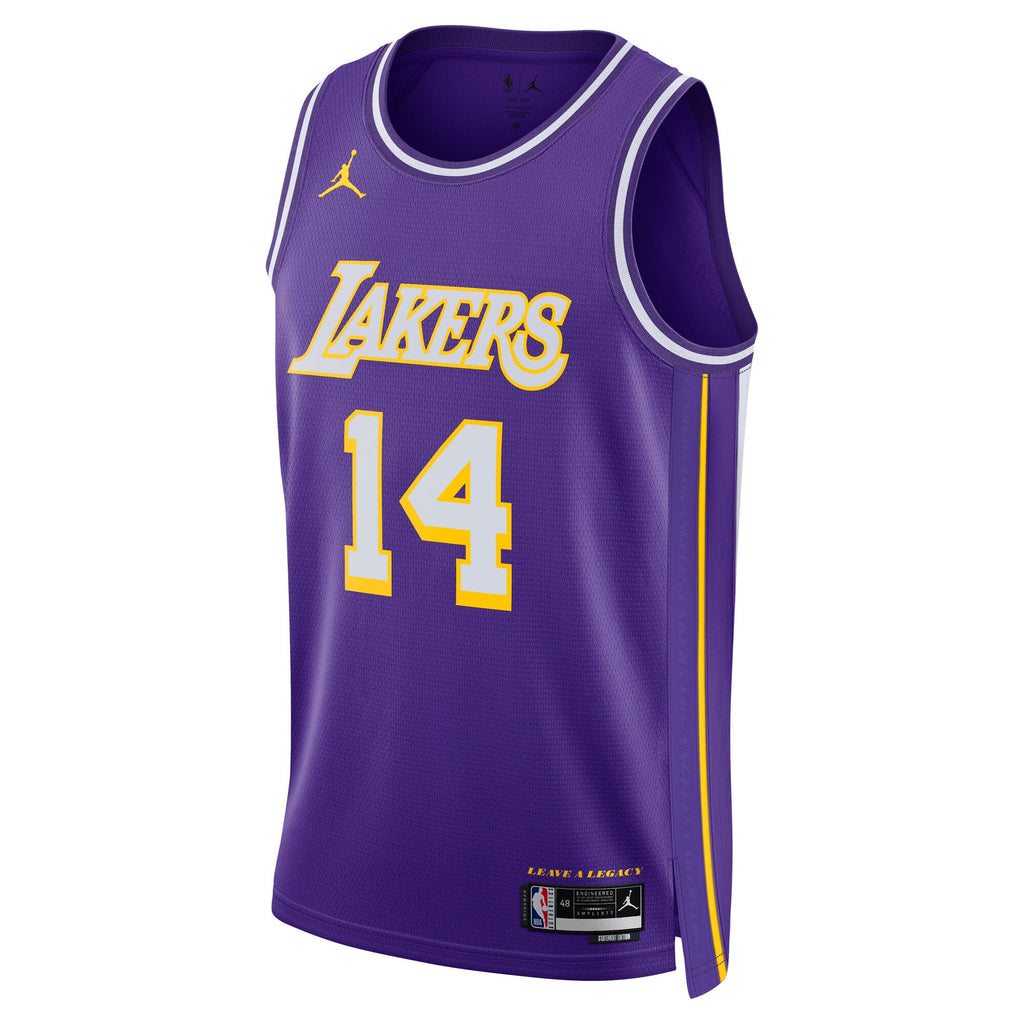 Los Angeles Lakers Jordan Brand Statement Edition Jersey - Purple - Walker Kessler - Unisex NBA Team Jersey Basketball Fan Apparel