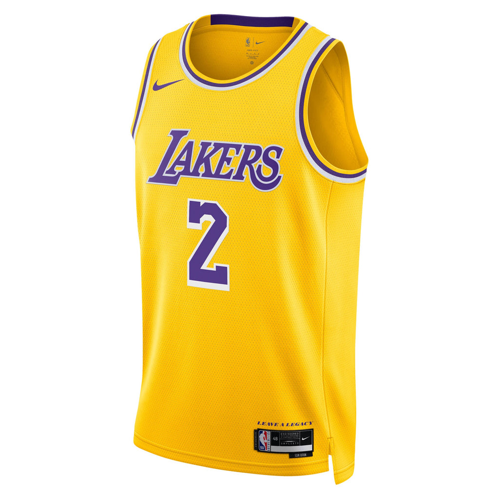 Los Angeles Lakers Nike Icon Edition Swingman Jersey - Gold - Jarred Vanderbilt - Youth NBA Team Jersey Basketball Fan Apparel