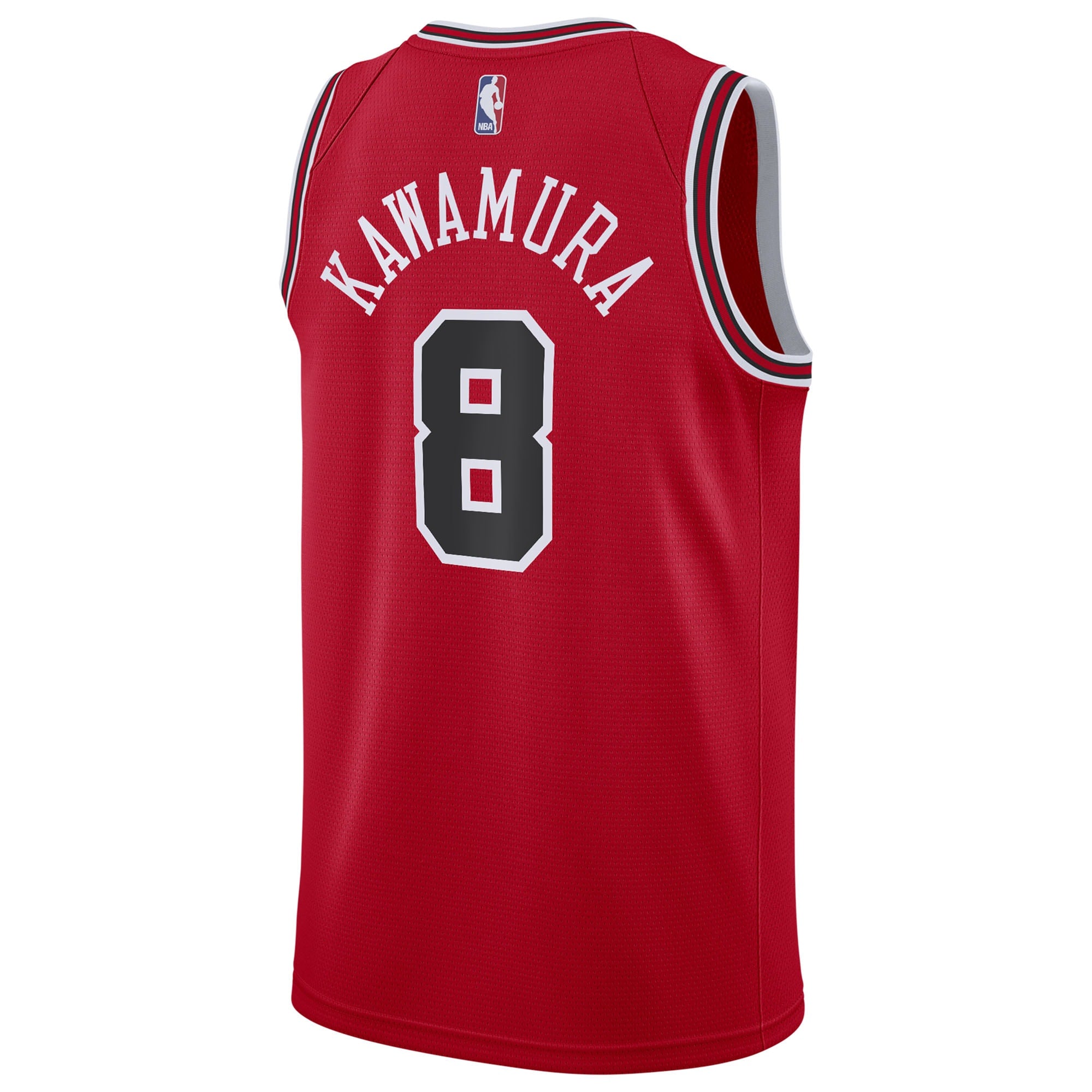 Chicago Bulls Nike Icon Edition Swingman Jersey - Red - Yuki Kawamura - Youth NBA Team Jersey Basketball Fan Apparel