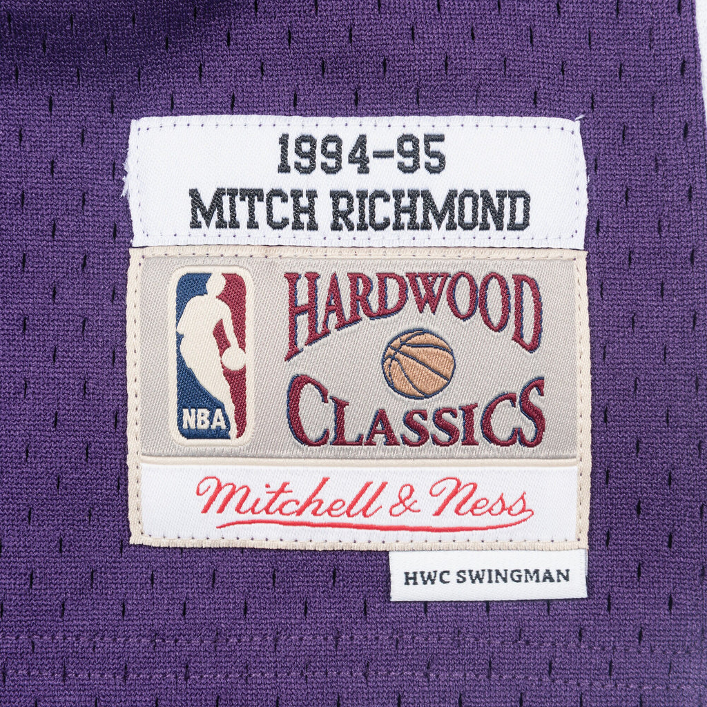 Sacramento Kings Mitchell & Ness Swingman Jersey Mitch Richmond 1994-95 NBA Team Jersey Basketball Fan Apparel