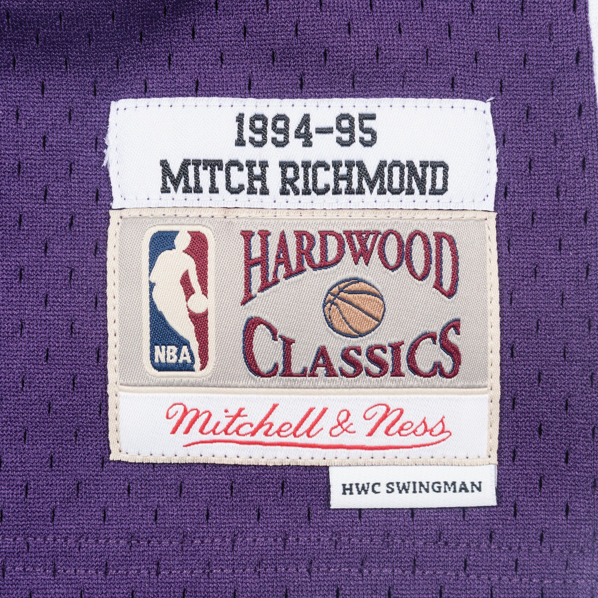 Sacramento Kings Mitchell & Ness Swingman Jersey Mitch Richmond 1994-95 NBA Team Jersey Basketball Fan Apparel