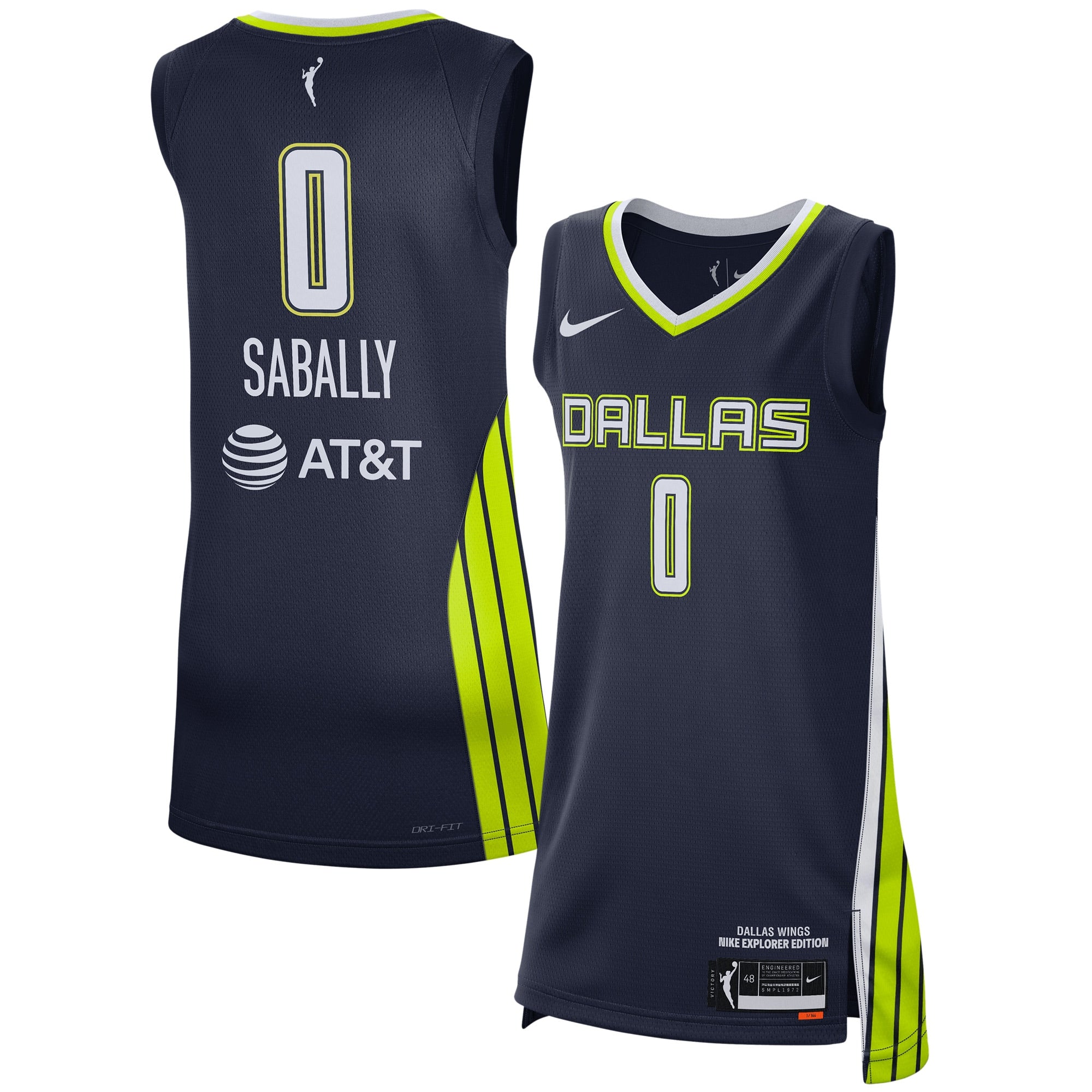 NBA Dallas Wings Nike Dri-FIT WNBA Victory Jersey - Women's NBA Team Jersey Basketball Fan Apparel