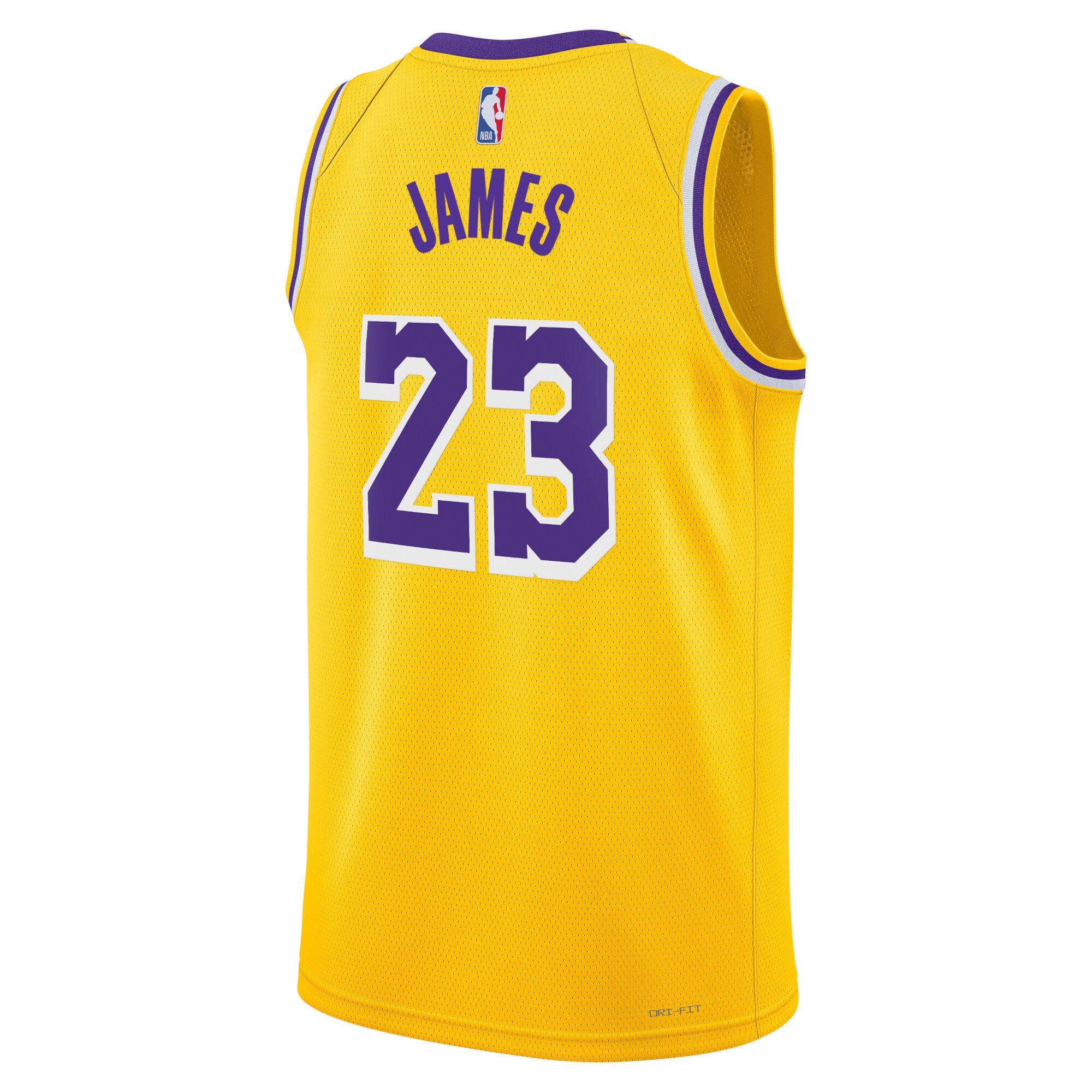 Los Angeles Lakers Nike Icon Swingman Jersey - James 23 - Men's NBA Team Jersey Basketball Fan Apparel