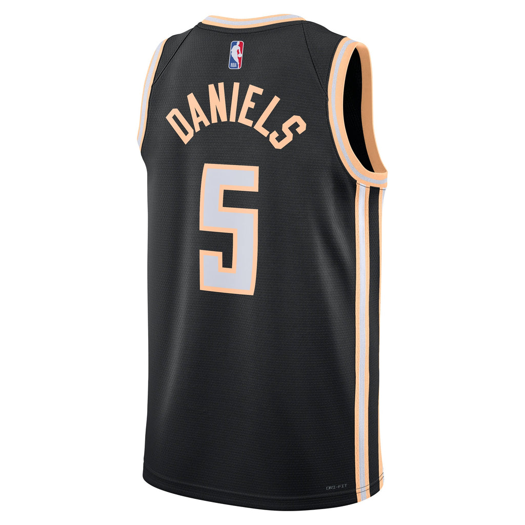 Atlanta Hawks Nike 2025/26 City Edition Swingman Jersey - Black - Dyson Daniels - Unisex NBA Team Jersey Basketball Fan Apparel