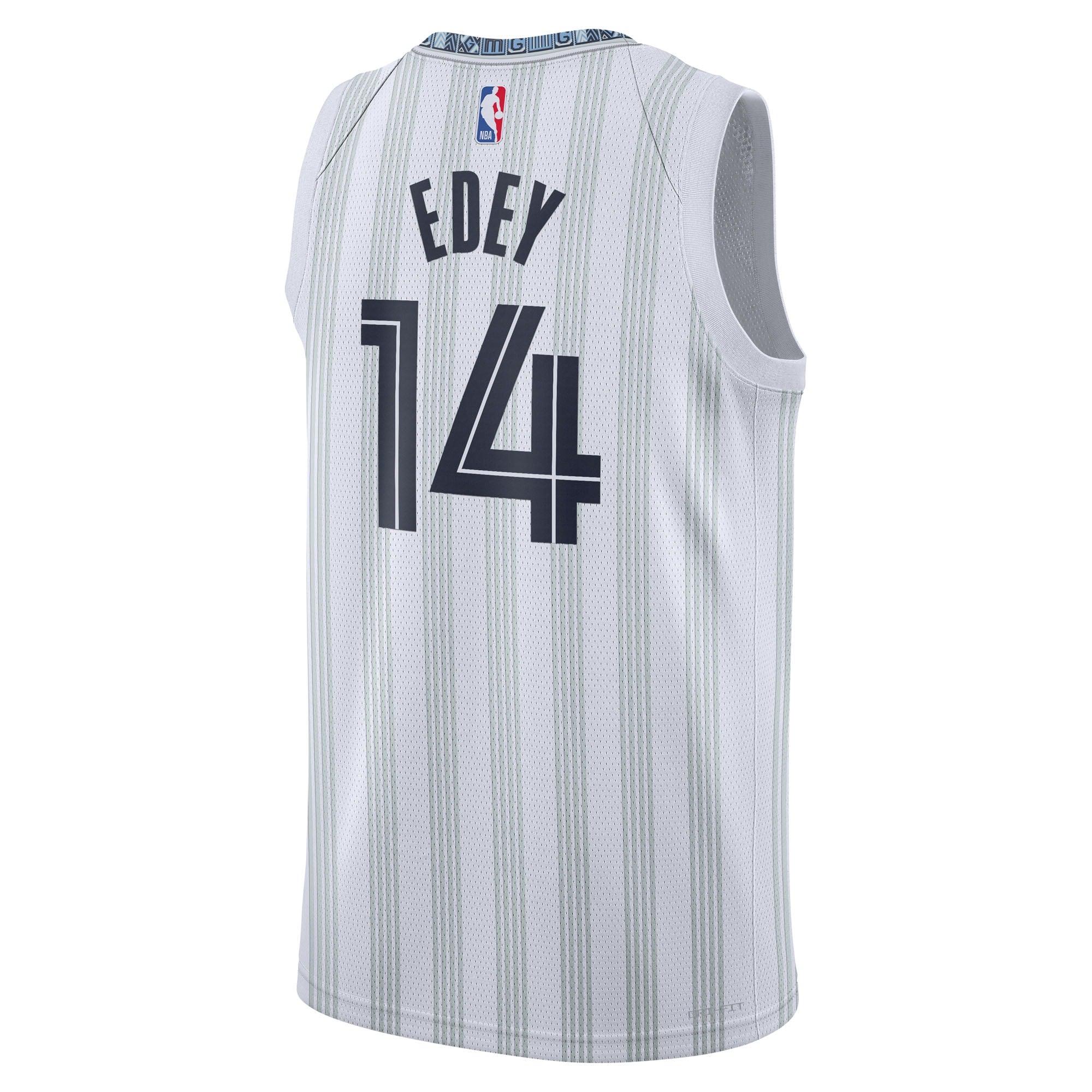 Memphis Grizzlies Nike 2025/26 City Edition Swingman Jersey - Gray - Zach Edey - Unisex NBA Team Jersey Basketball Fan Apparel