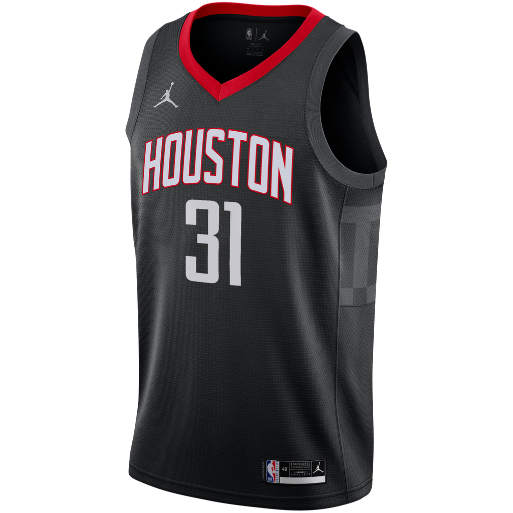 Houston Rockets Jordan Brand Statement Edition Swingman Jersey - Black - Bogdan Bogdanović - Youth NBA Team Jersey Basketball Fan Apparel