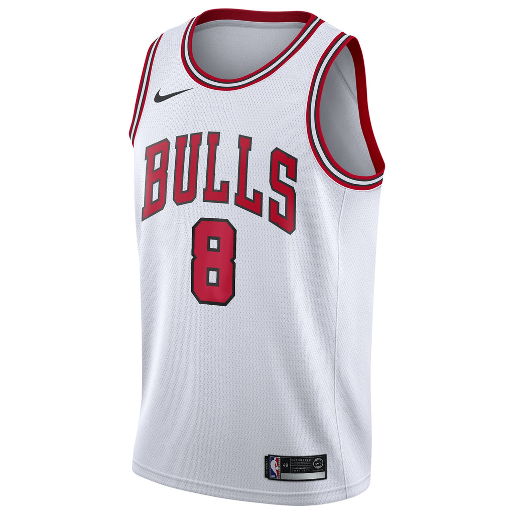 Chicago Bulls Nike Association Edition Swingman Jersey - White - Yuki Kawamura - Youth NBA Team Jersey Basketball Fan Apparel