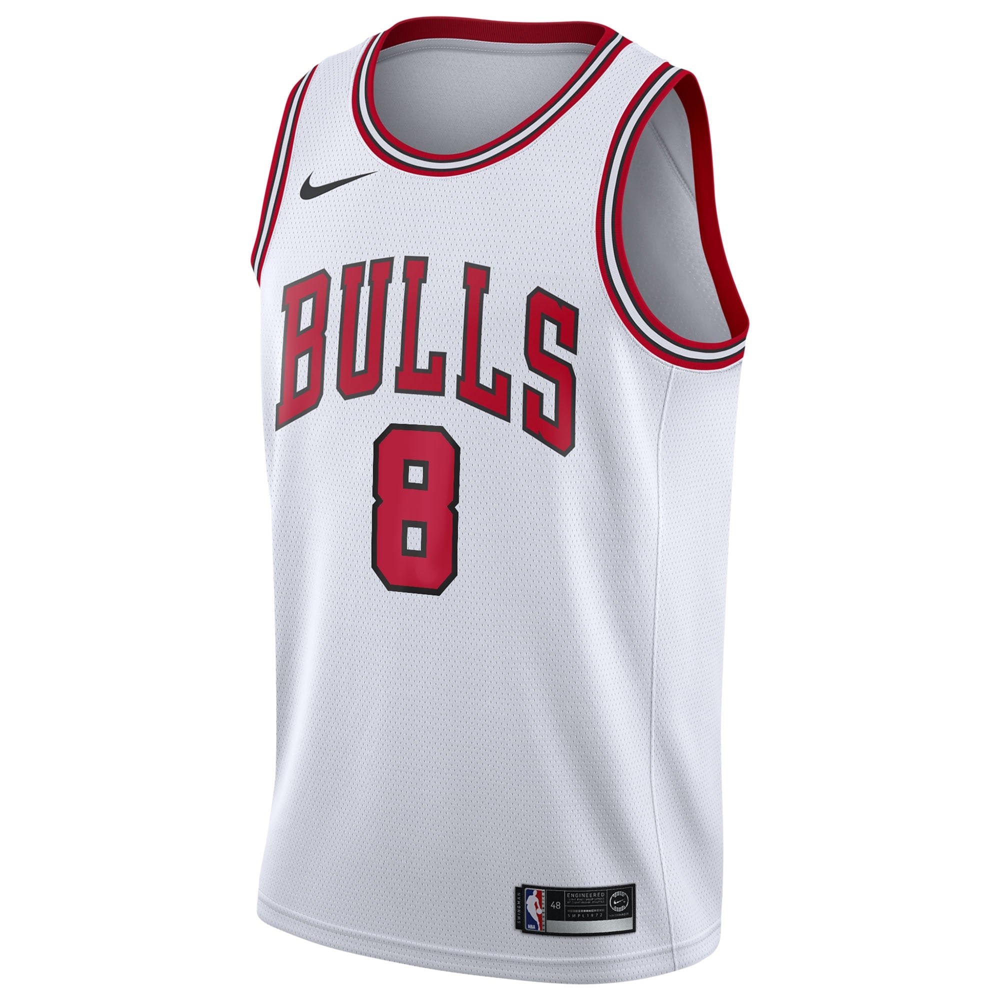 Chicago Bulls Nike Association Edition Swingman Jersey - White - Yuki Kawamura - Youth NBA Team Jersey Basketball Fan Apparel