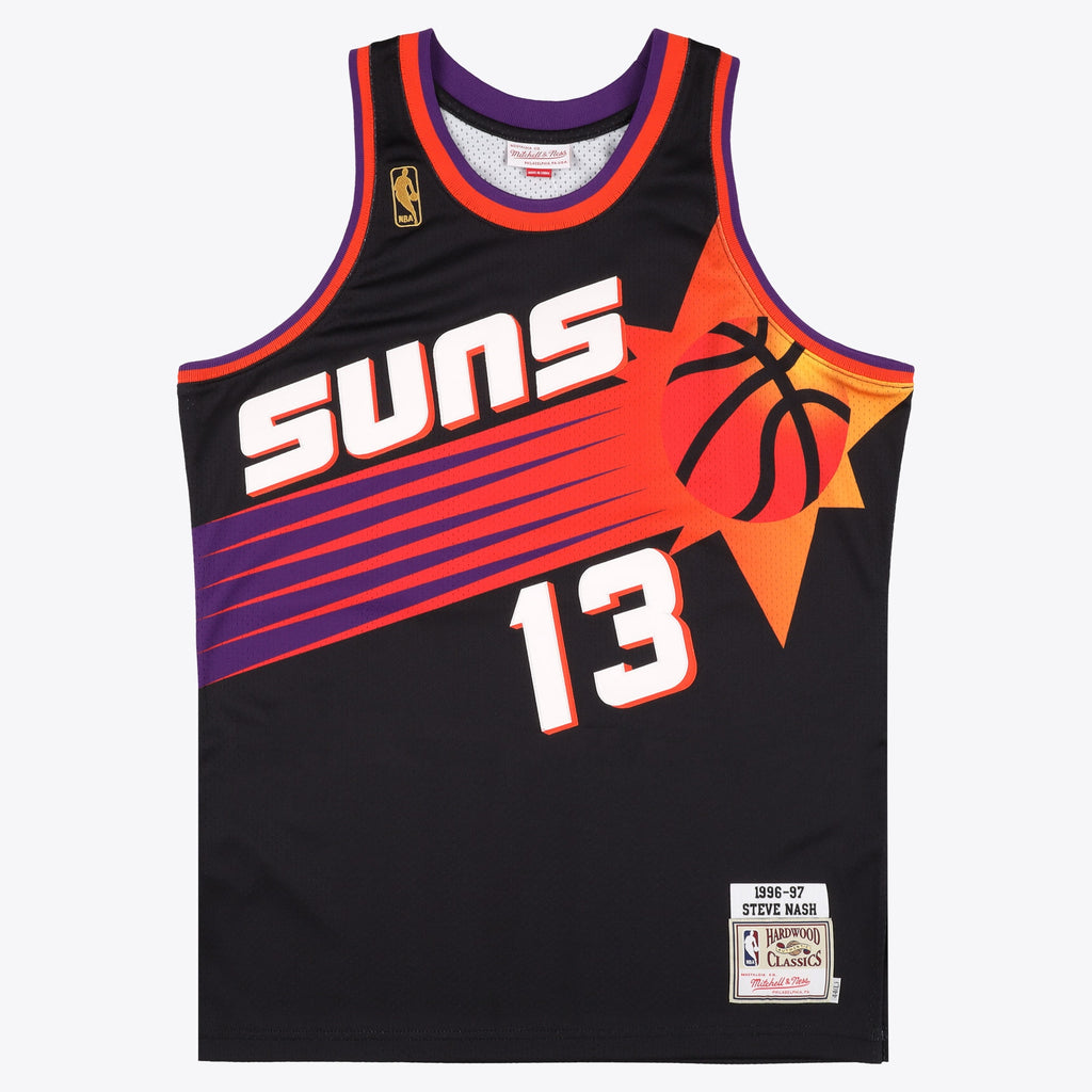Phoenix Suns Mitchell & Ness Authentic Jersey Steve Nash 1996-97 NBA Team Jersey Basketball Fan Apparel