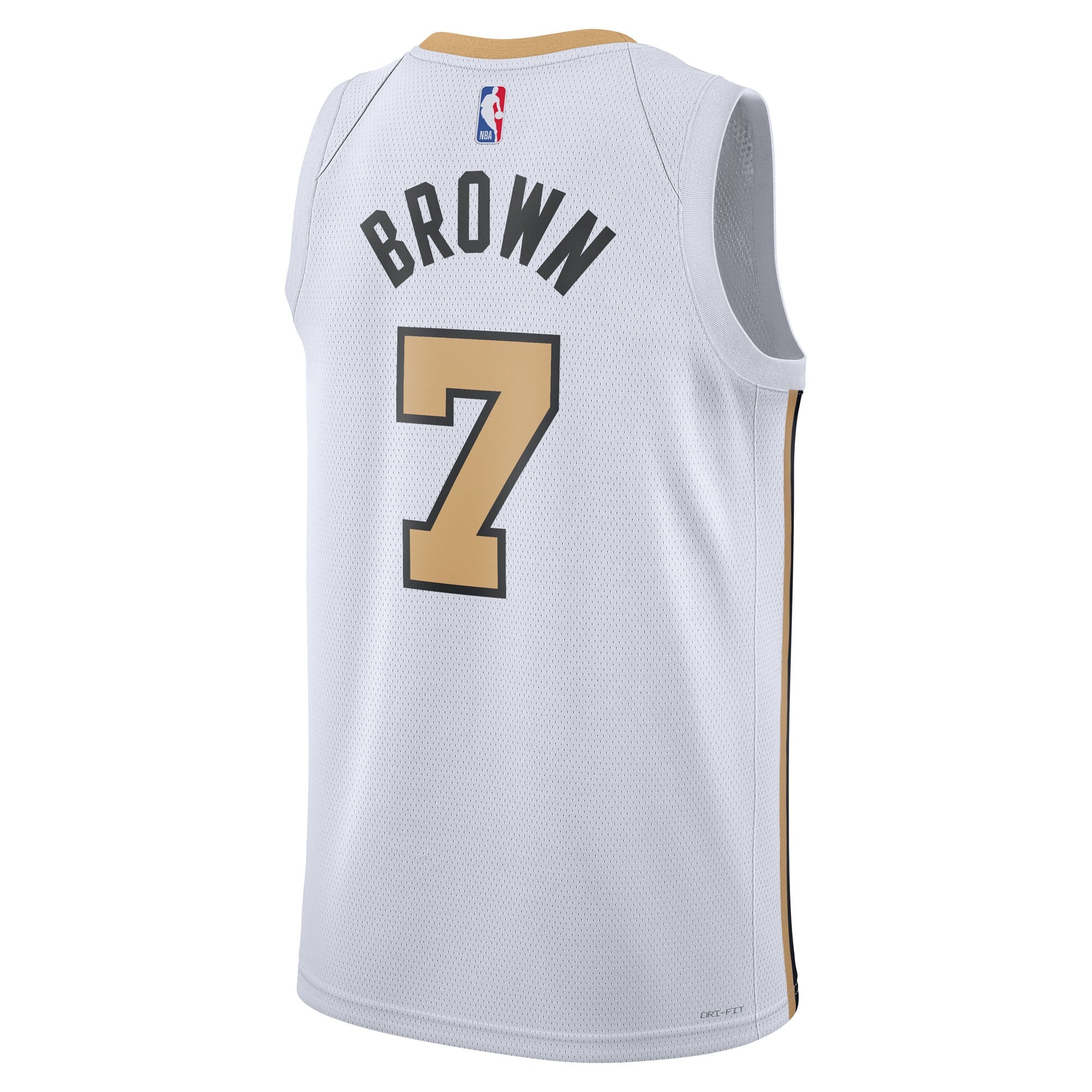Boston Celtics Nike 2025/26 City Edition Swingman Jersey - White - Jaylen Brown - Unisex NBA Team Jersey Basketball Fan Apparel
