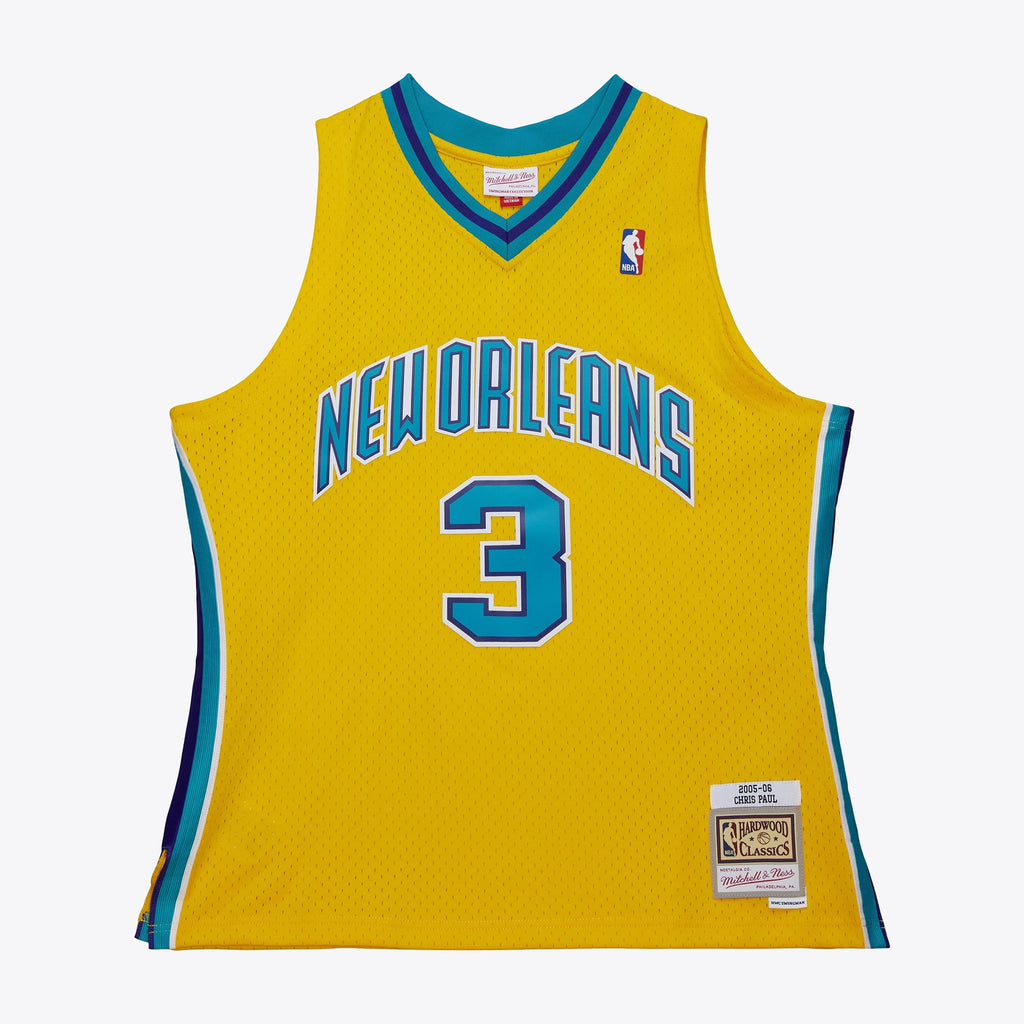 New Orleans Hornets Mitchell & Ness Swingman Jersey - Chris Paul - Men's NBA Team Jersey Basketball Fan Apparel