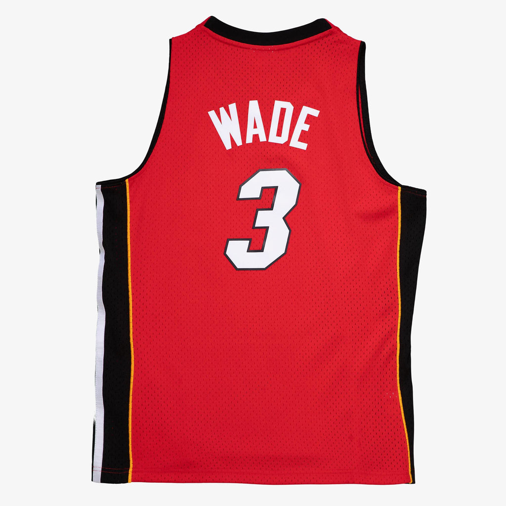 Miami Heat Mitchell & Ness Swingman Jersey Alternate Dwayne Wade 2005-06 NBA Team Jersey Basketball Fan Apparel