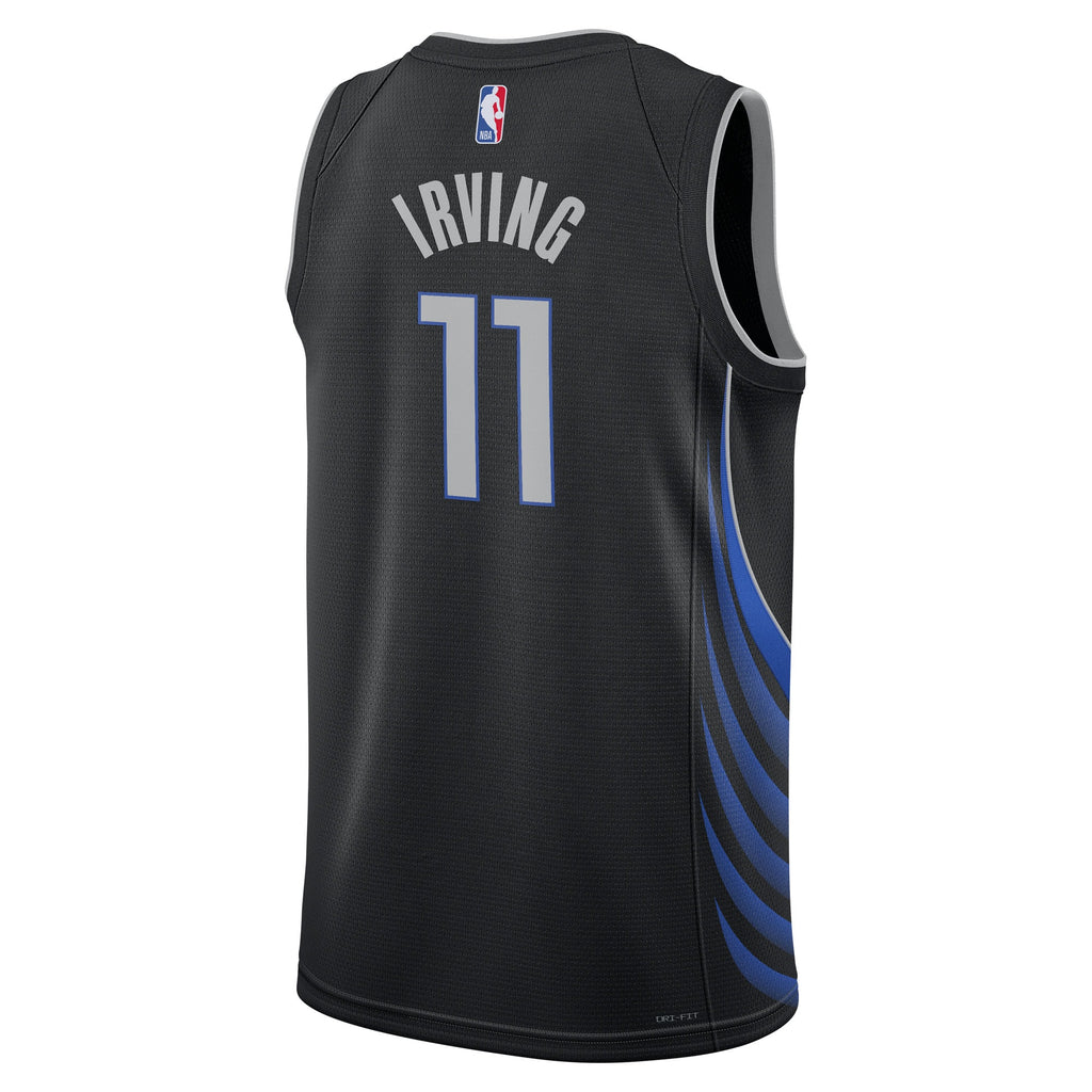 Dallas Mavericks Nike 2025/26 City Edition Swingman Jersey - Black - Kyrie Irving - Unisex NBA Team Jersey Basketball Fan Apparel