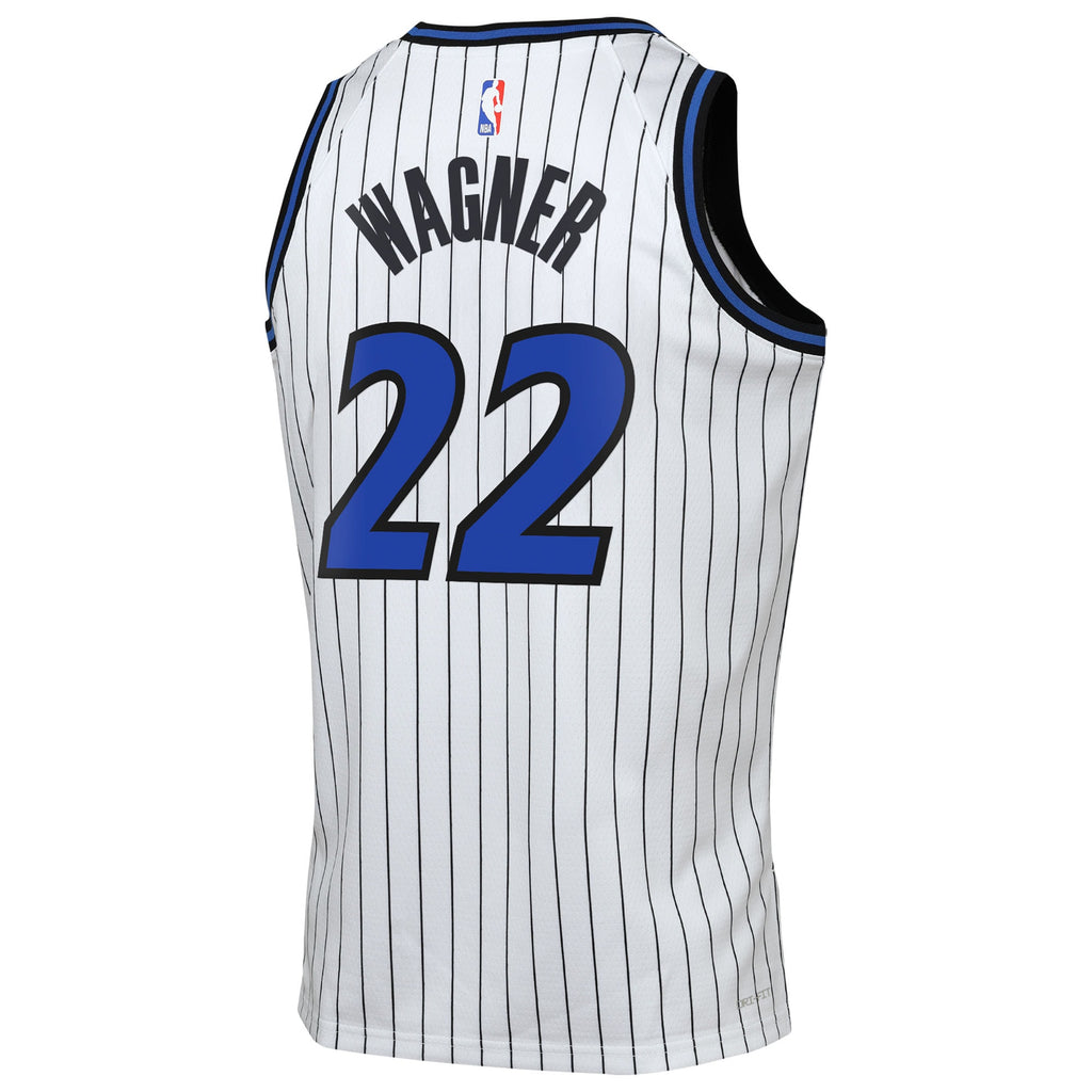 Orlando Magic Nike Replica Association Edition Swingman Jersey - White - Franz Wagner - Youth NBA Team Jersey Basketball Fan Apparel