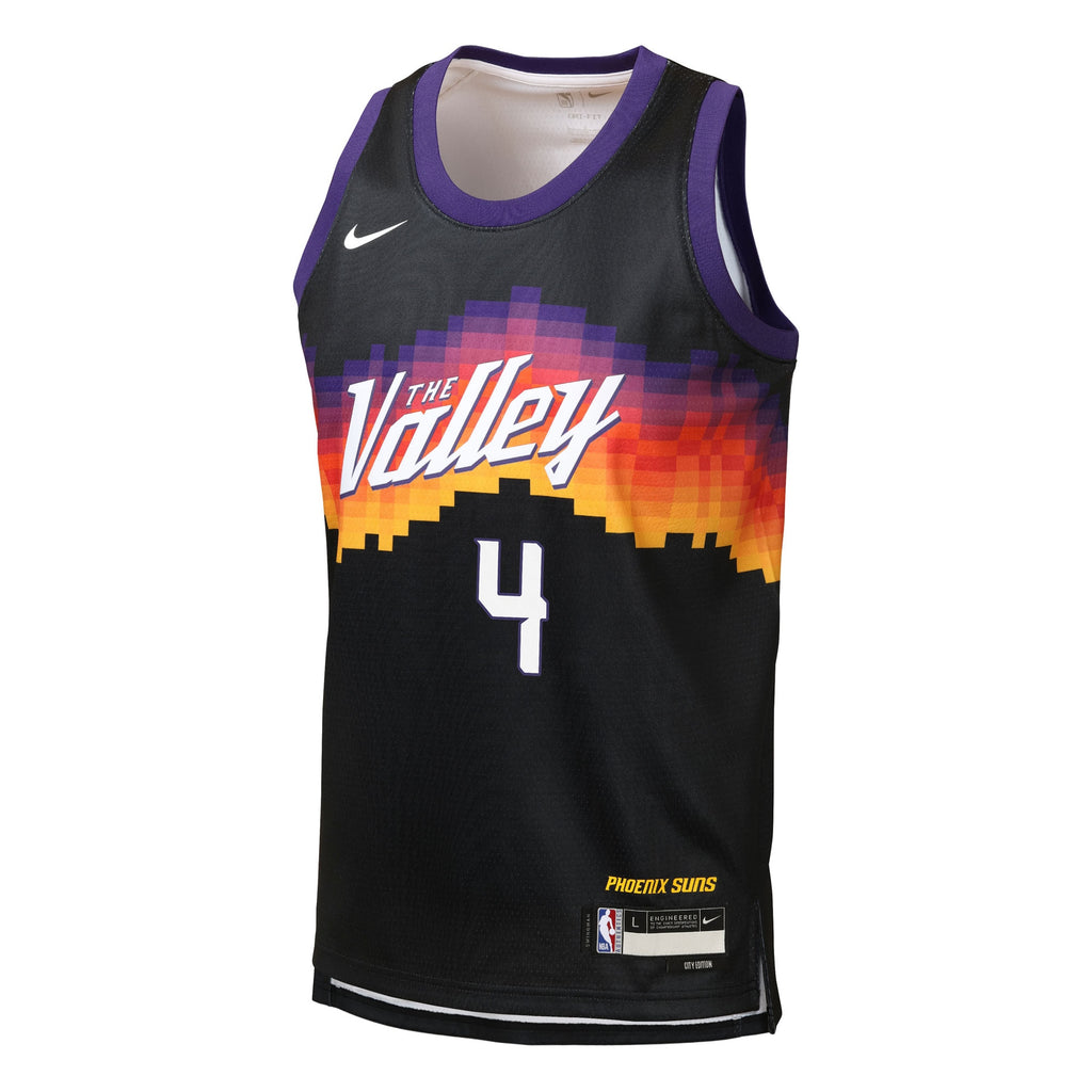 Phoenix Suns Nike 2025/26 City Edition Swingman Jersey - Black - Jalen Green - Youth NBA Team Jersey Basketball Fan Apparel