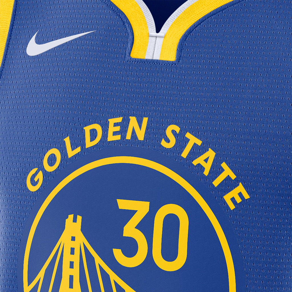Golden State Warriors Nike Icon Swingman Jersey - Stephen Curry - Unisex NBA Team Jersey Basketball Fan Apparel