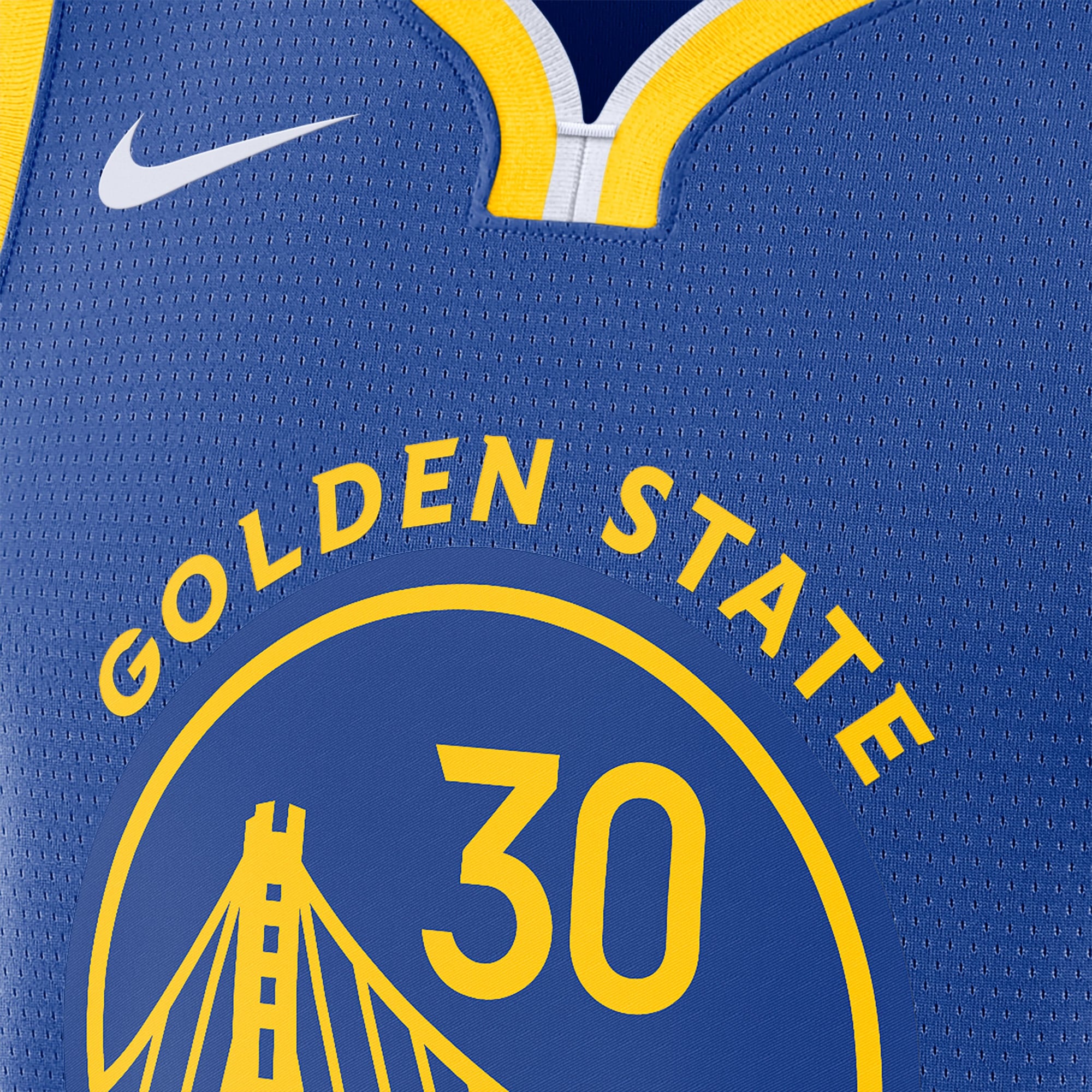 Golden State Warriors Nike Icon Swingman Jersey - Stephen Curry - Unisex NBA Team Jersey Basketball Fan Apparel