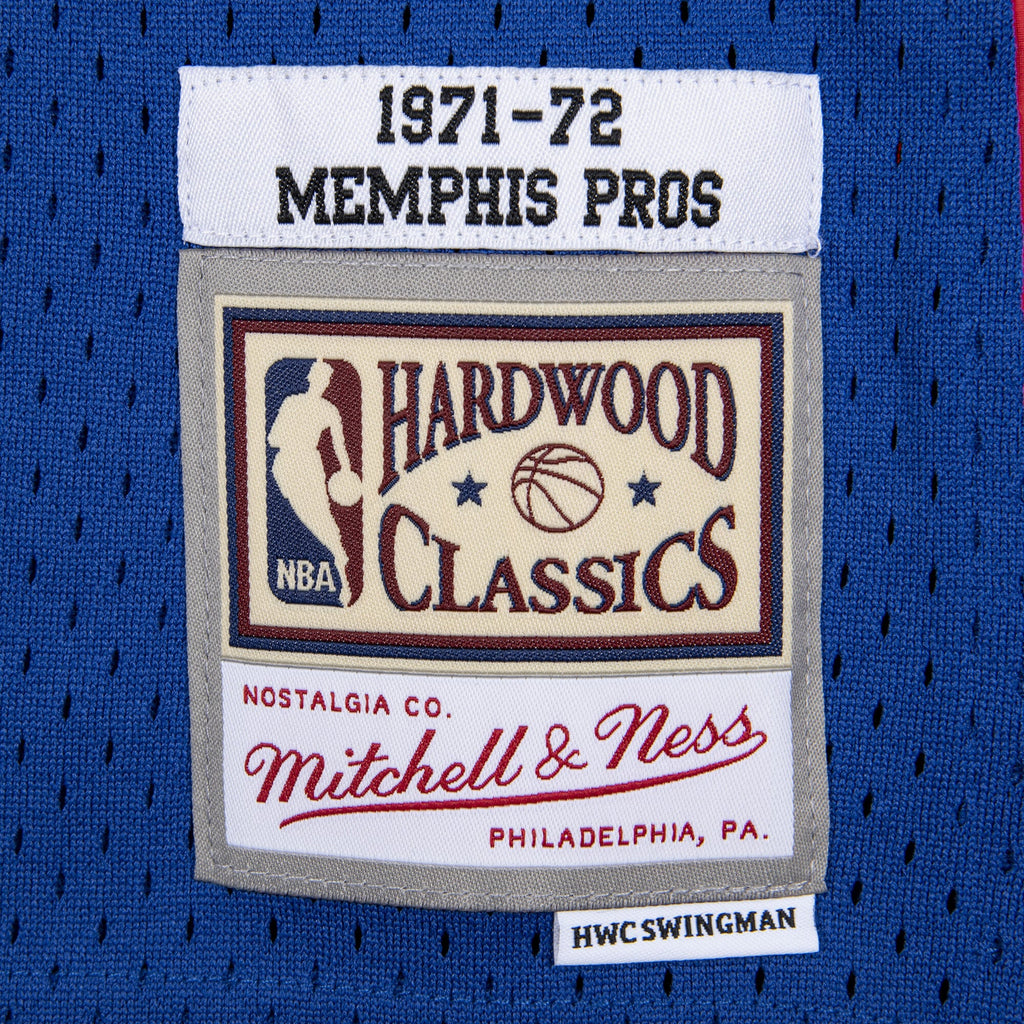 NBA Memphis Pros Mitchell & Ness Swingman Jersey 1971-72 NBA Team Jersey Basketball Fan Apparel