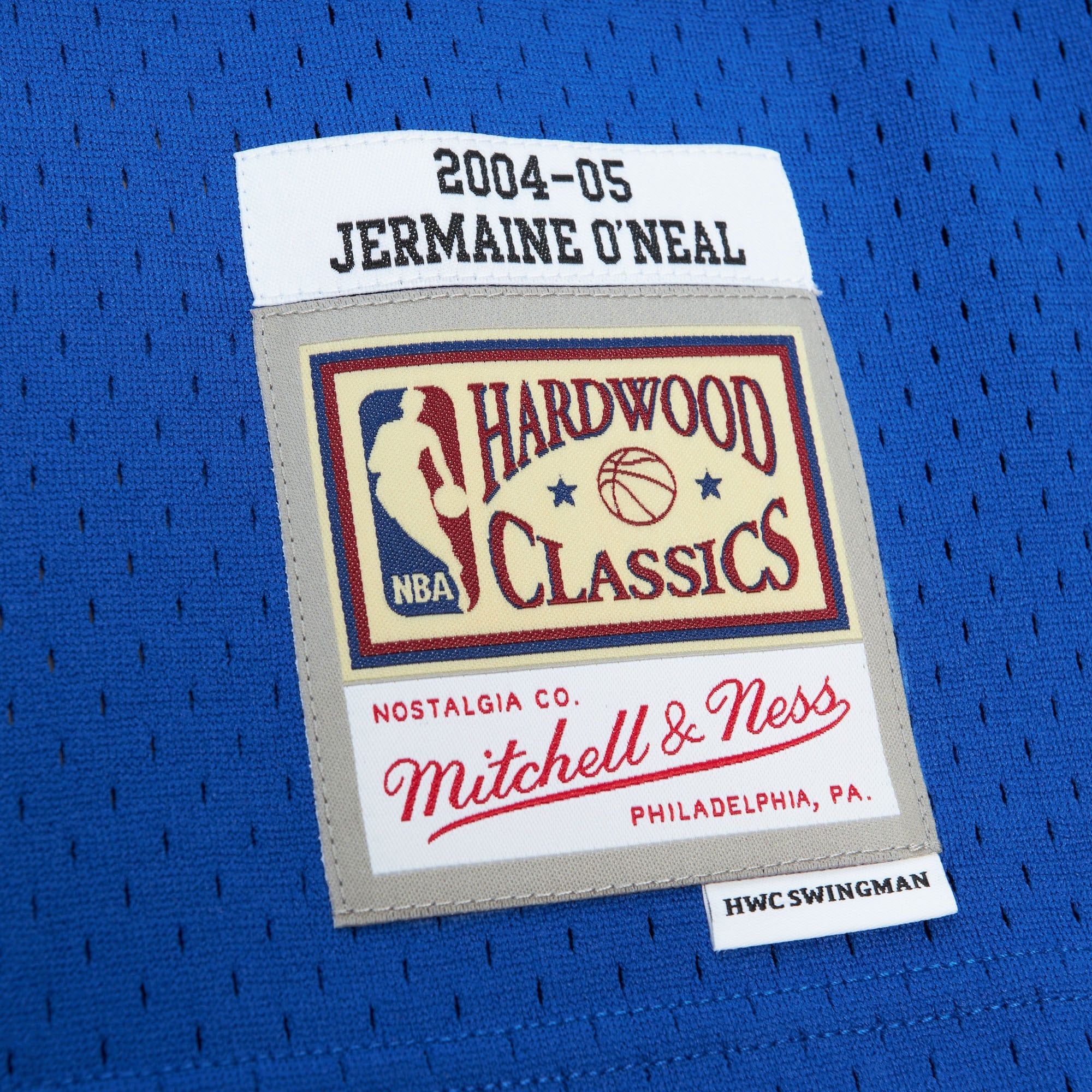 Indiana Pacers Mitchell & Ness Swingman Jersey Indiana Pacers Jermaine O'Neal 2004 NBA Team Jersey Basketball Fan Apparel