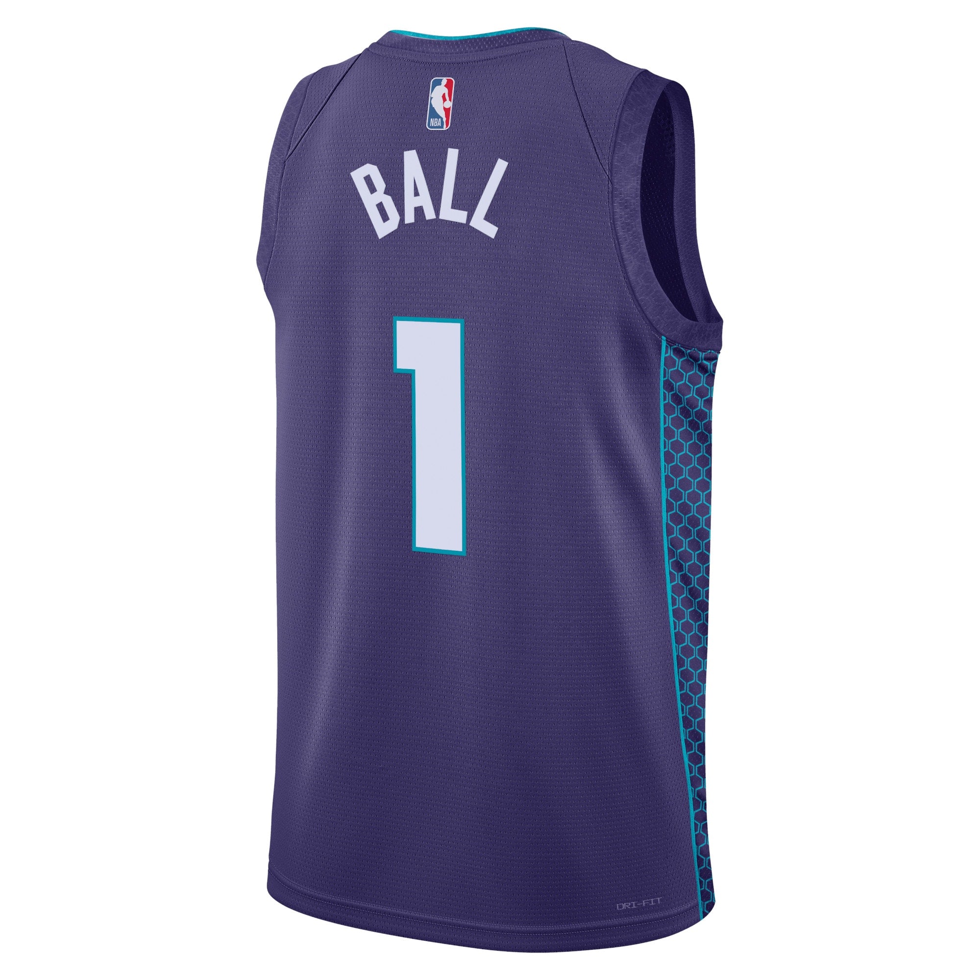 Charlotte Hornets Jordan Brand Statement Edition Swingman Jersey - Purple - LaMelo Ball - Unisex NBA Team Jersey Basketball Fan Apparel