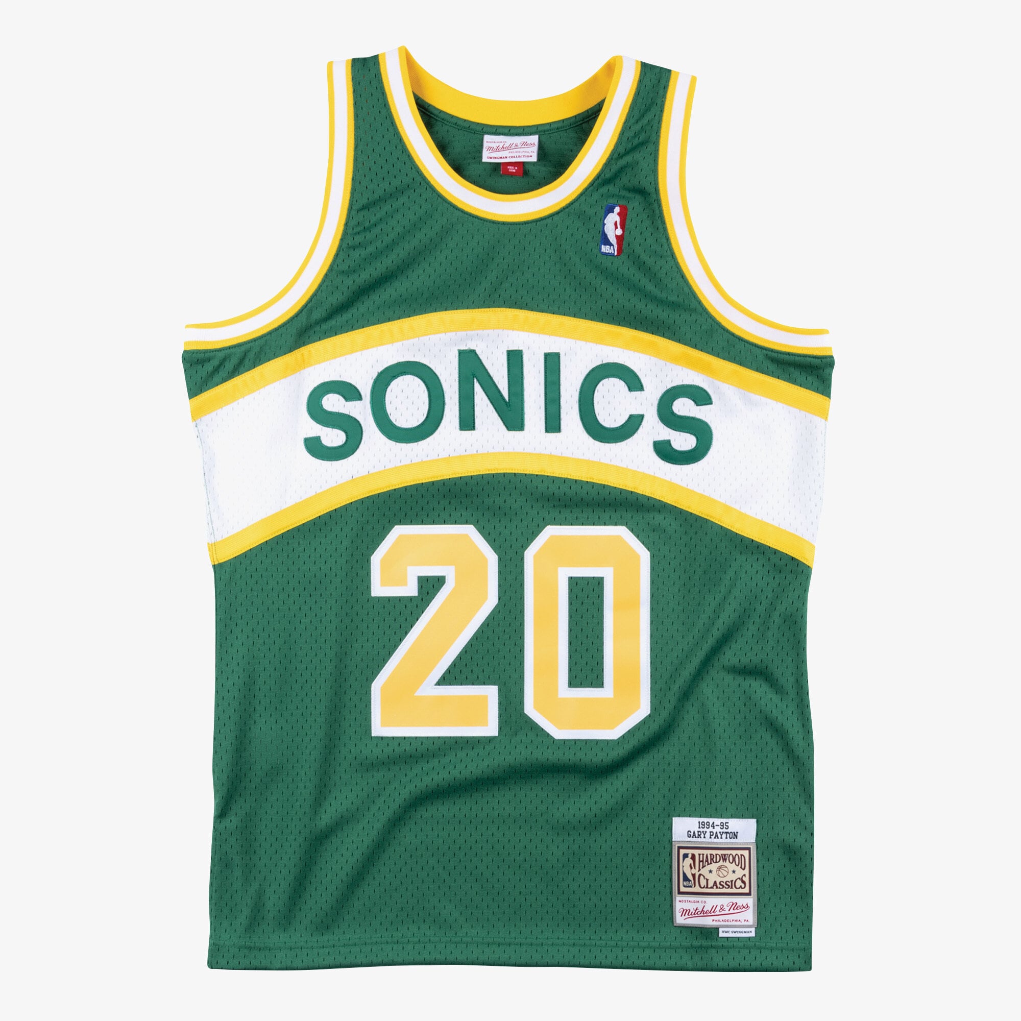 Seattle SuperSonics Mitchell & Ness Swingman Jersey Road Gary Payton 1994 NBA Team Jersey Basketball Fan Apparel