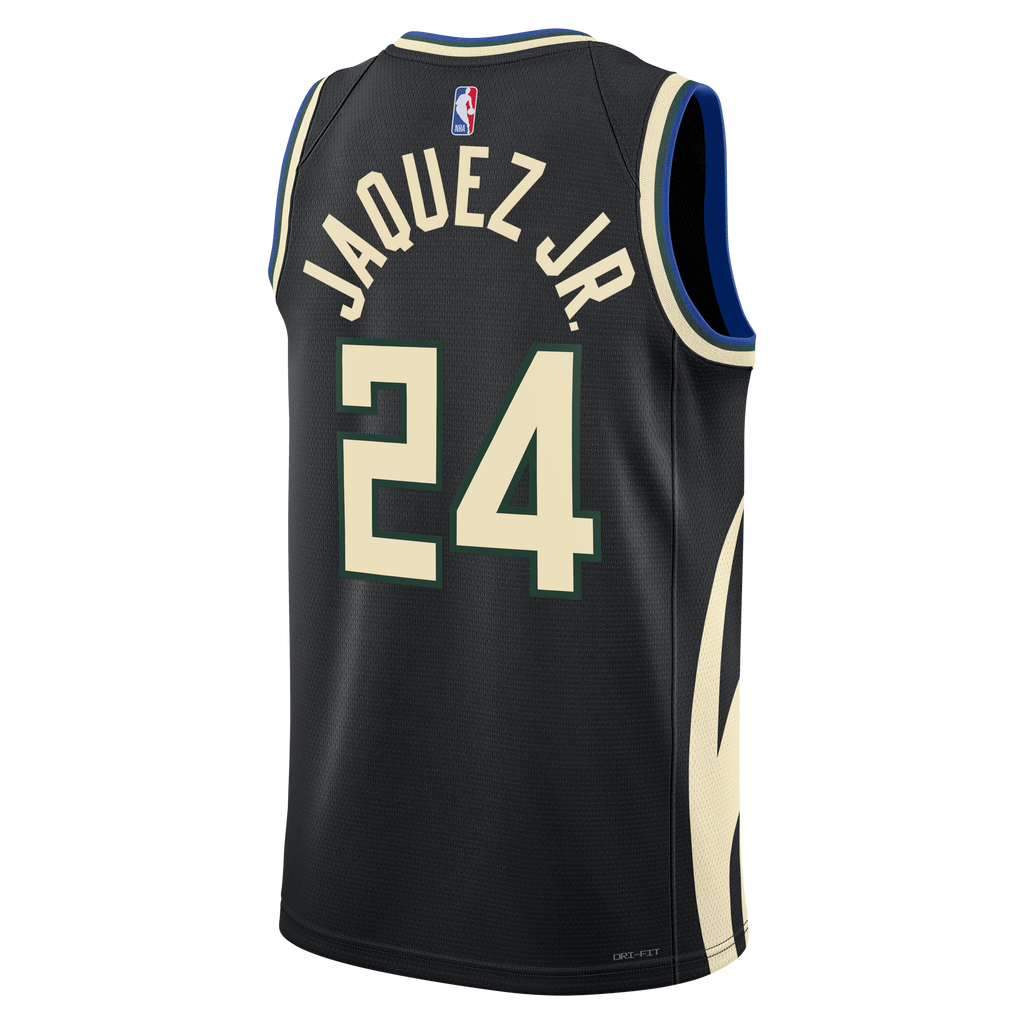 Milwaukee Bucks Jordan Brand Statement Edition Swingman Jersey - Hunter Green - Jaime Jaquez Jr. - Unisex NBA Team Jersey Basketball Fan Apparel