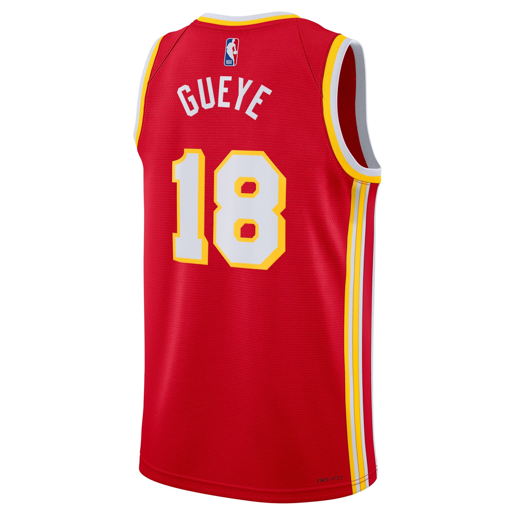 Atlanta Hawks Nike Icon Edition Swingman Jersey - Red - Mouhamed Gueye - Unisex NBA Team Jersey Basketball Fan Apparel