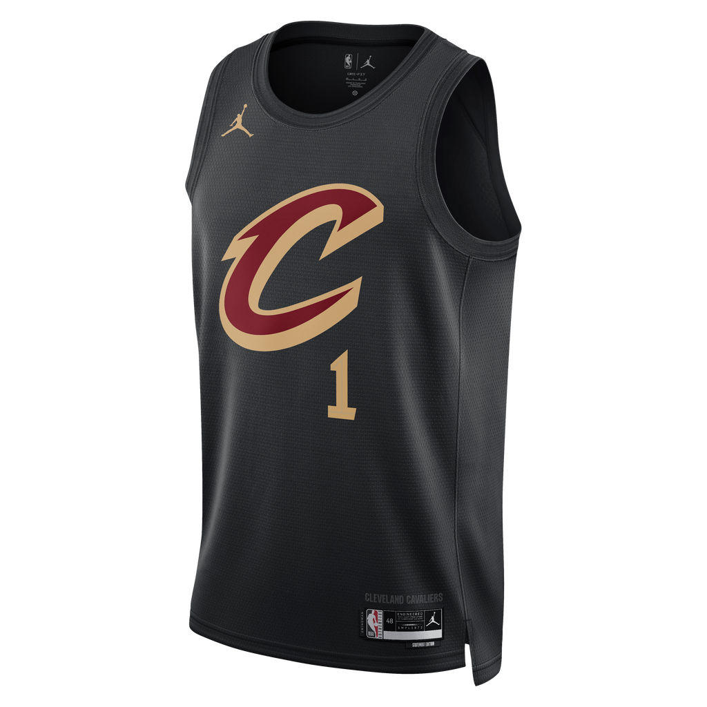 Cleveland Cavaliers Jordan Brand Statement Edition Swingman Jersey - Black - James Harden - Unisex NBA Team Jersey Basketball Fan Apparel