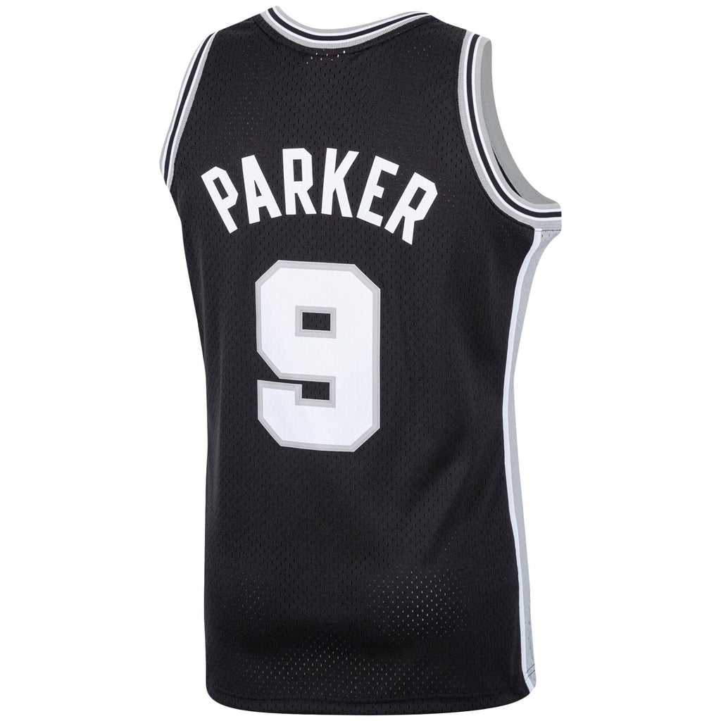 San Antonio Spurs Mitchell & Ness Tony Parker Jersey - Men's NBA Team Jersey Basketball Fan Apparel