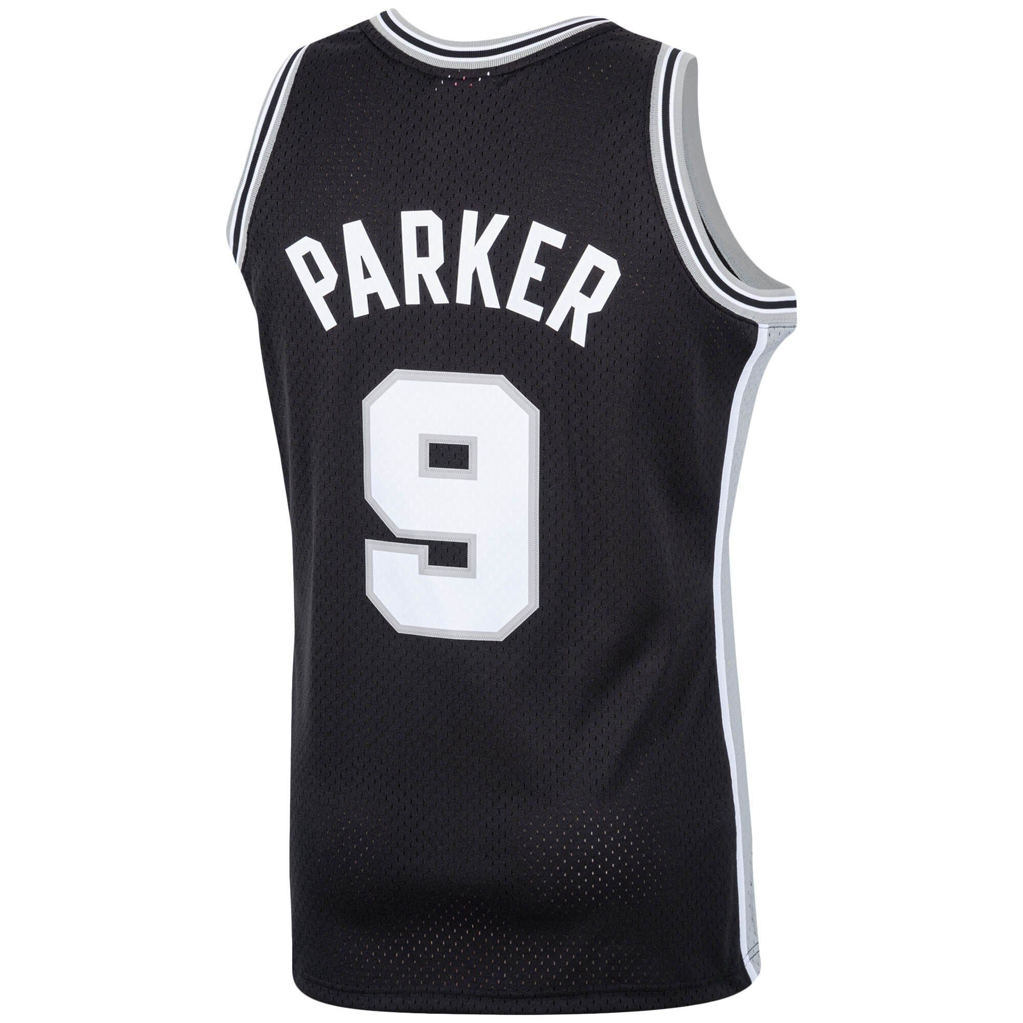 San Antonio Spurs Mitchell & Ness Tony Parker Jersey - Men's NBA Team Jersey Basketball Fan Apparel
