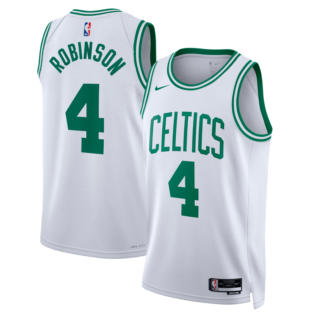 Boston Celtics Association Edition Swingman Jersey - White - Mitchell Robinson - Unisex NBA Team Jersey Basketball Fan Apparel