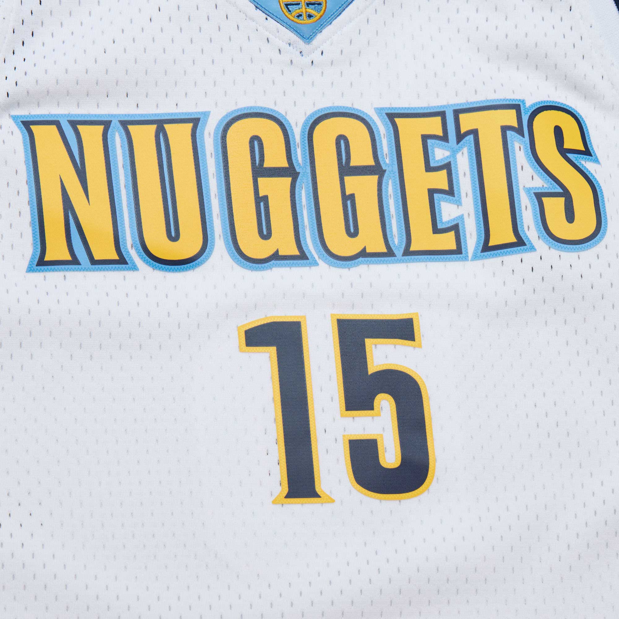 Denver Nuggets Mitchell & Ness Nikola Jokic 2016/17 Throwback Swingman Jersey - White - Men's NBA Team Jersey Basketball Fan Apparel