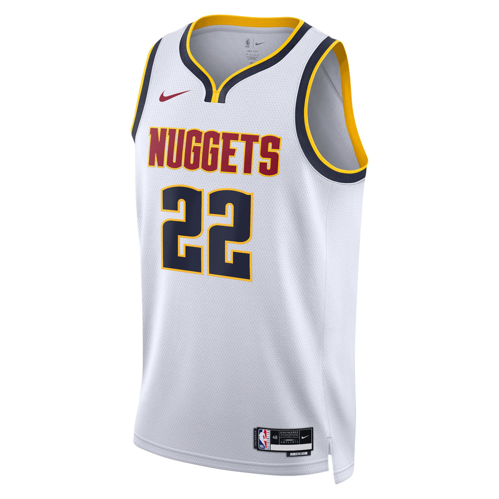Denver Nuggets Nike Association Edition Swingman Jersey - White - Zeke Nnaji - Unisex NBA Team Jersey Basketball Fan Apparel