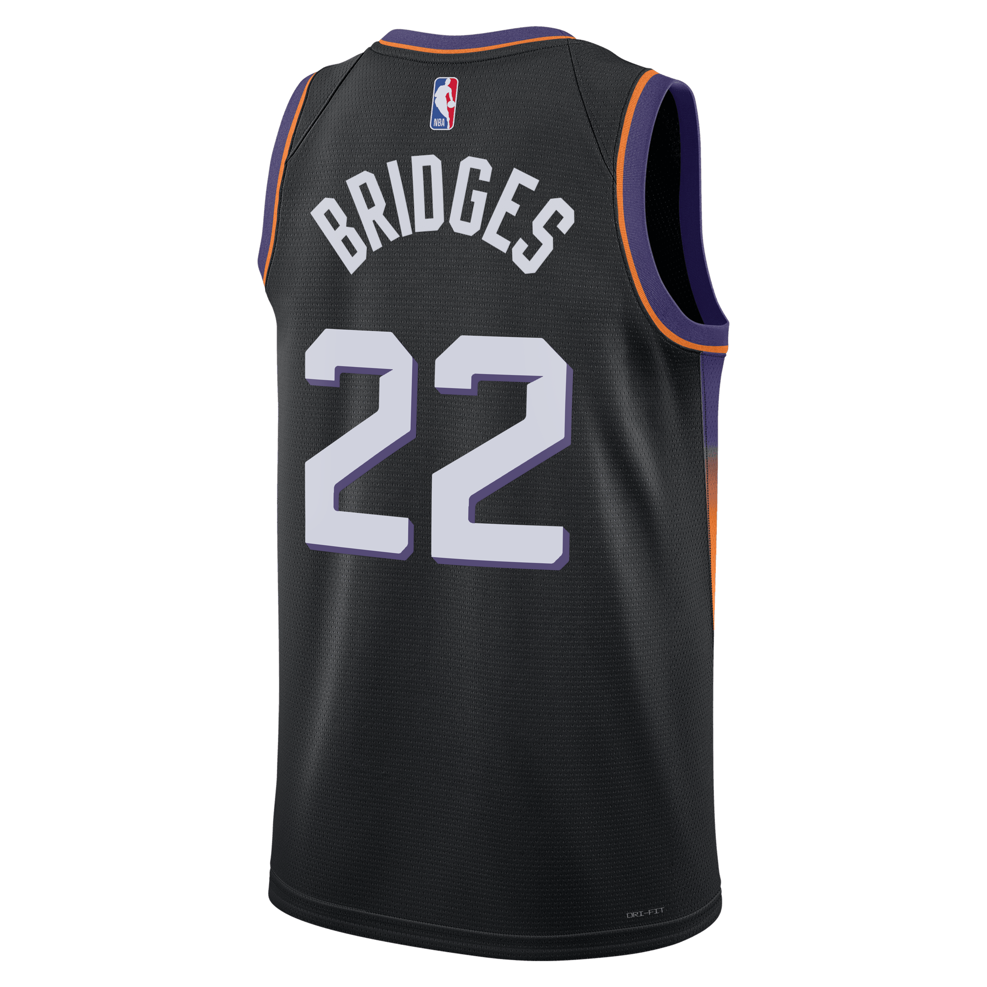 Phoenix Suns Jordan Brand Statement Edition Jersey - Black - Miles Bridges - Unisex NBA Team Jersey Basketball Fan Apparel