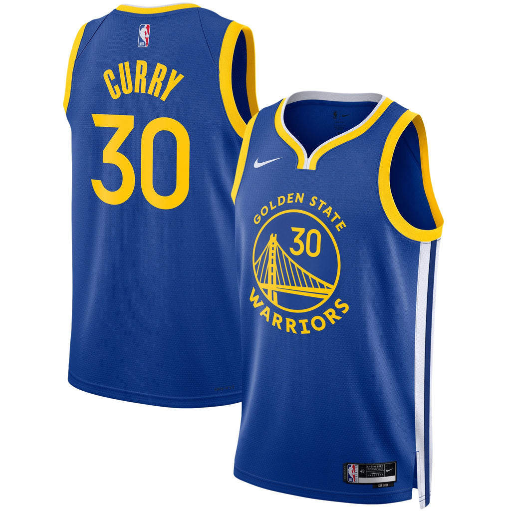 Golden State Warriors Nike Icon Swingman Jersey - Stephen Curry - Unisex NBA Team Jersey Basketball Fan Apparel