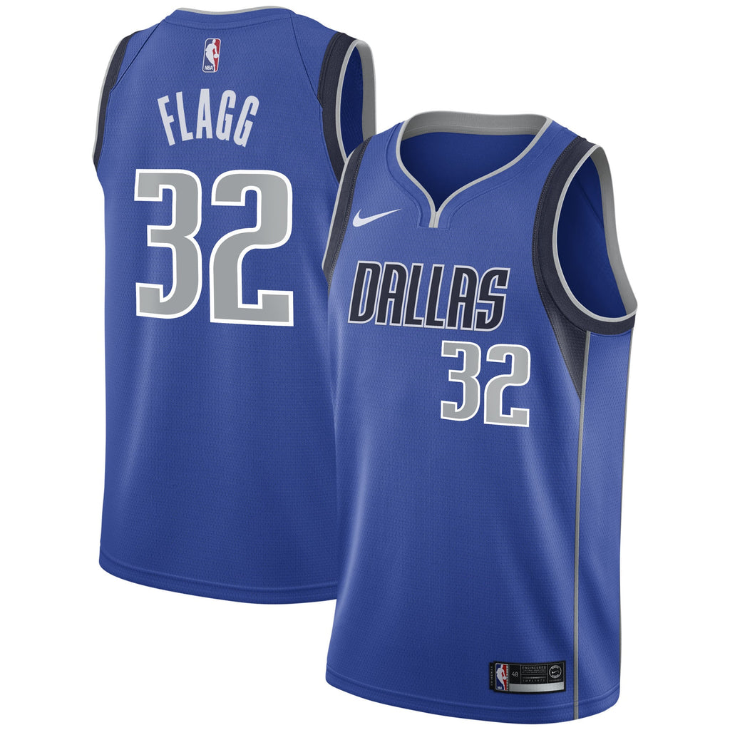 Dallas Mavericks Nike Icon Edition Swingman Jersey NBA 2025 First Round Draft Pick - Blue - Cooper Flagg - Youth NBA Team Jersey Basketball Fan Appare