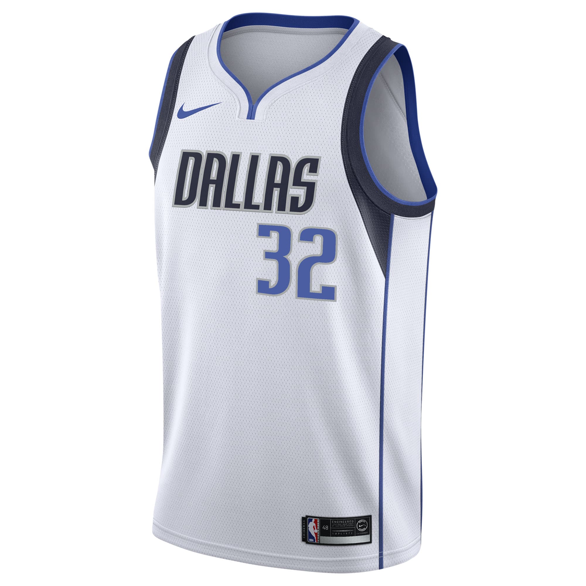 Dallas Mavericks Nike Association Edition Swingman Jersey NBA 2025 First Round Draft Pick - White - Cooper Flagg - Youth NBA Team Jersey Basketball Fa
