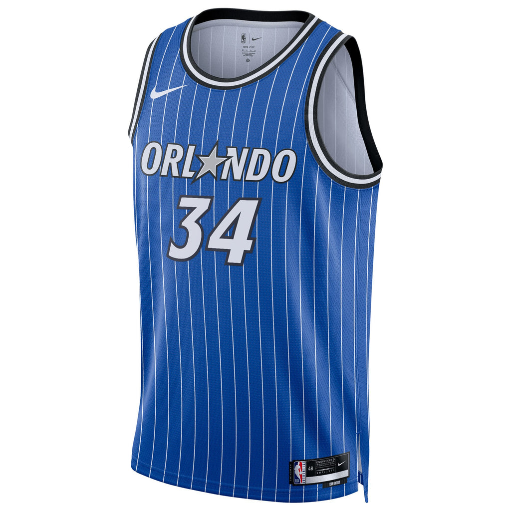 Orlando Magic Nike Replica Icon Edition Swingman Jersey - Blue - Wendell Carter Jr. - Unisex NBA Team Jersey Basketball Fan Apparel