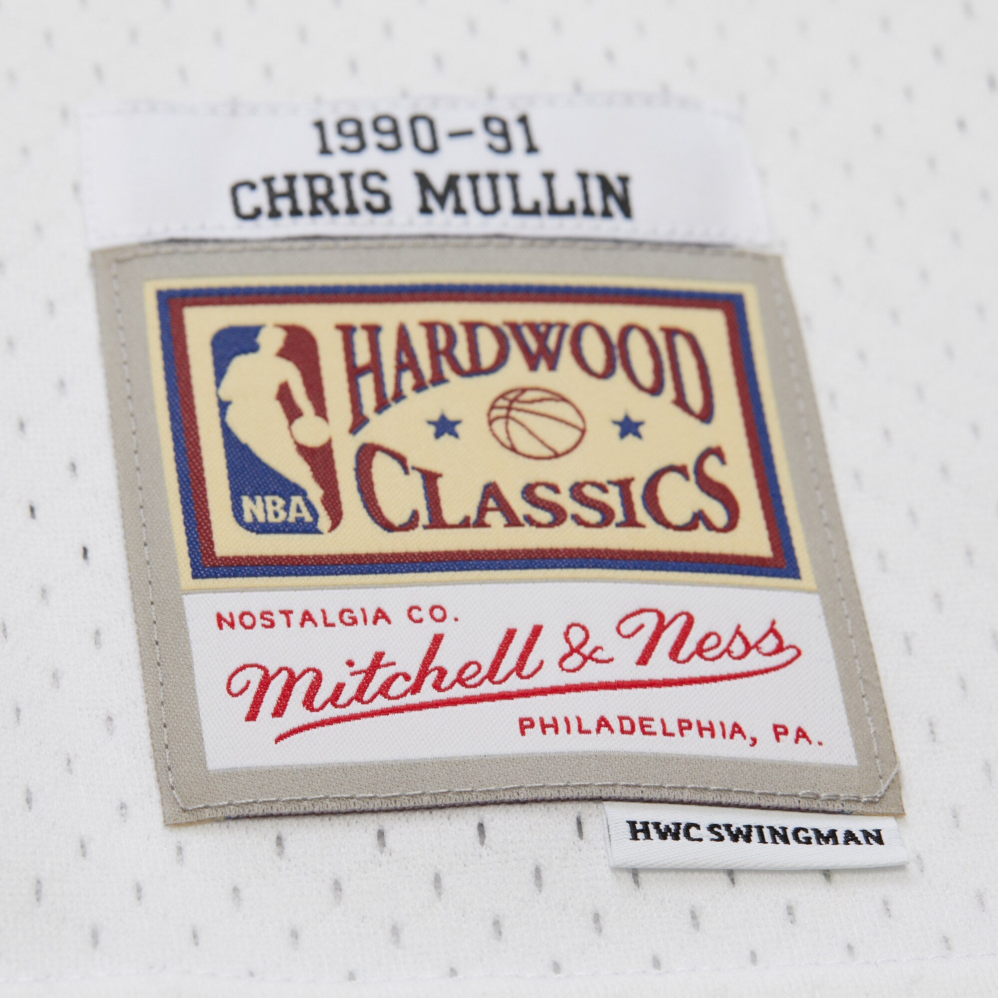 Golden State Warriors Mitchell & Ness Swingman Jersey 1990 Chris Mullin NBA Team Jersey Basketball Fan Apparel