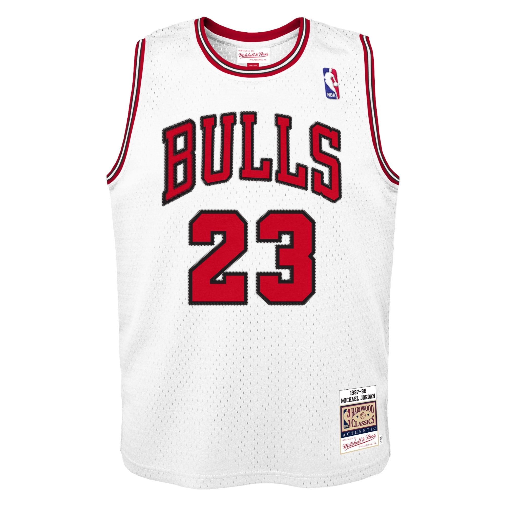 Chicago Bulls Mitchell & Ness NBA Michael Jordan 1997 Authentic Jersey - Youth NBA Team Jersey Basketball Fan Apparel
