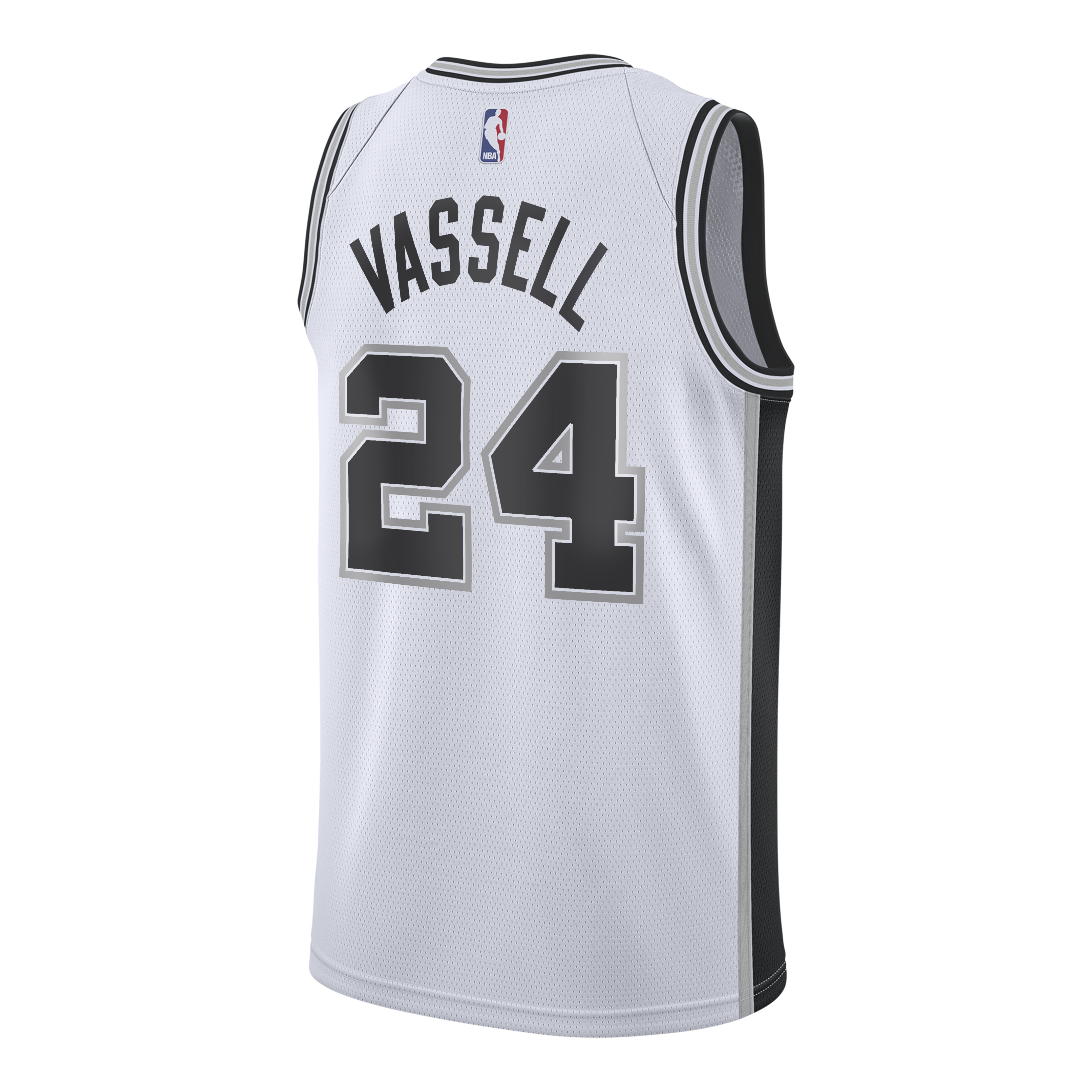 San Antonio Spurs Nike Association Edition Swingman Jersey - White - Devin Vassell - Youth NBA Team Jersey Basketball Fan Apparel