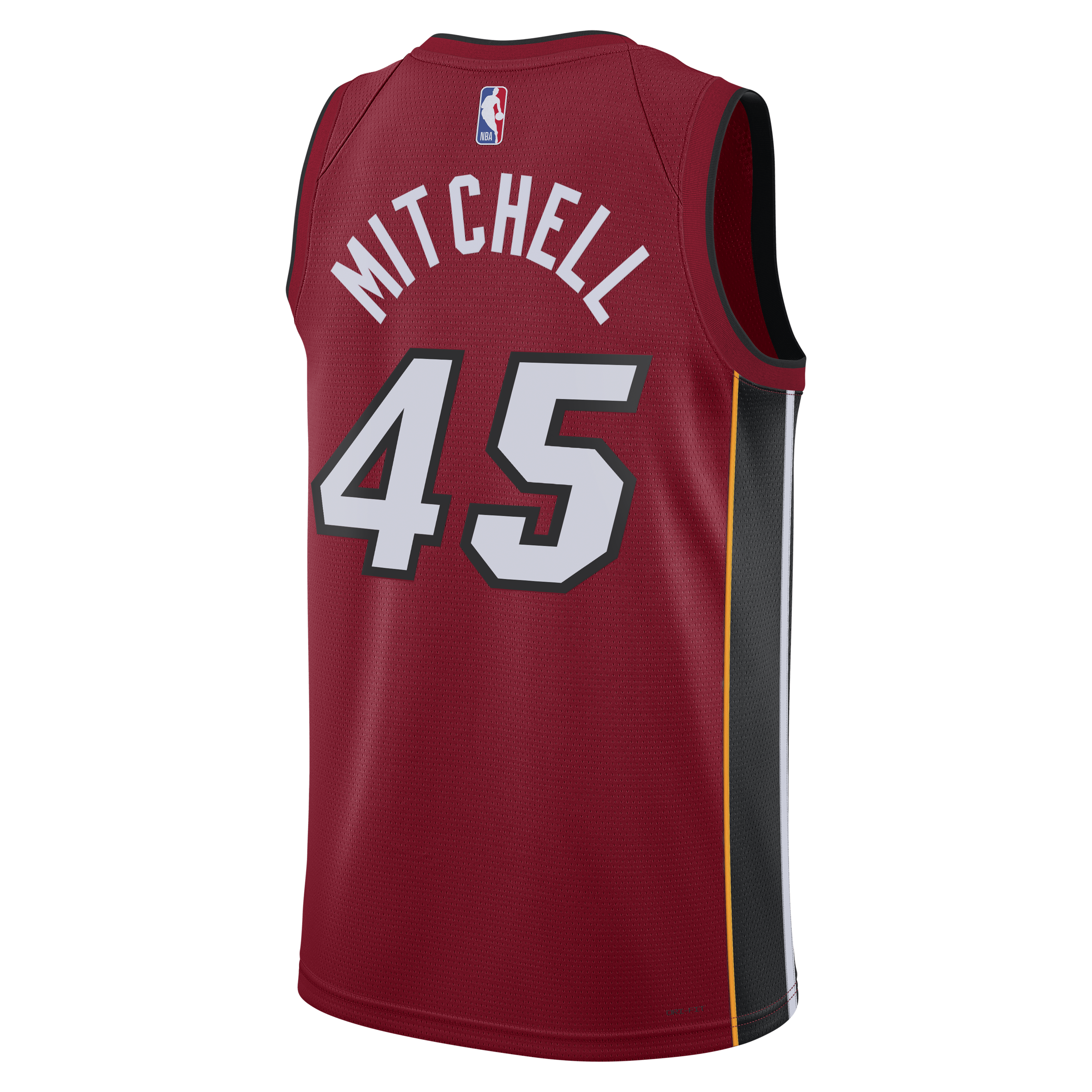 Miami Heat Jordan Brand Statement Edition Swingman Jersey - Red - Davion Mitchell - Unisex NBA Team Jersey Basketball Fan Apparel