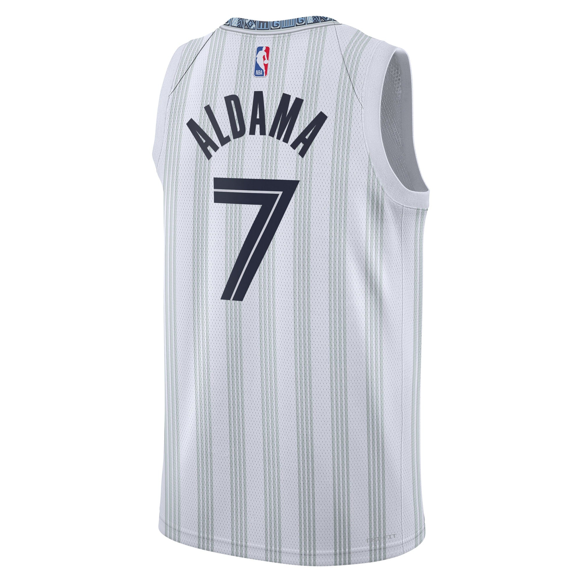 Memphis Grizzlies Nike 2025/26 City Edition Swingman Jersey - Gray - Santi Aldama - Unisex NBA Team Jersey Basketball Fan Apparel