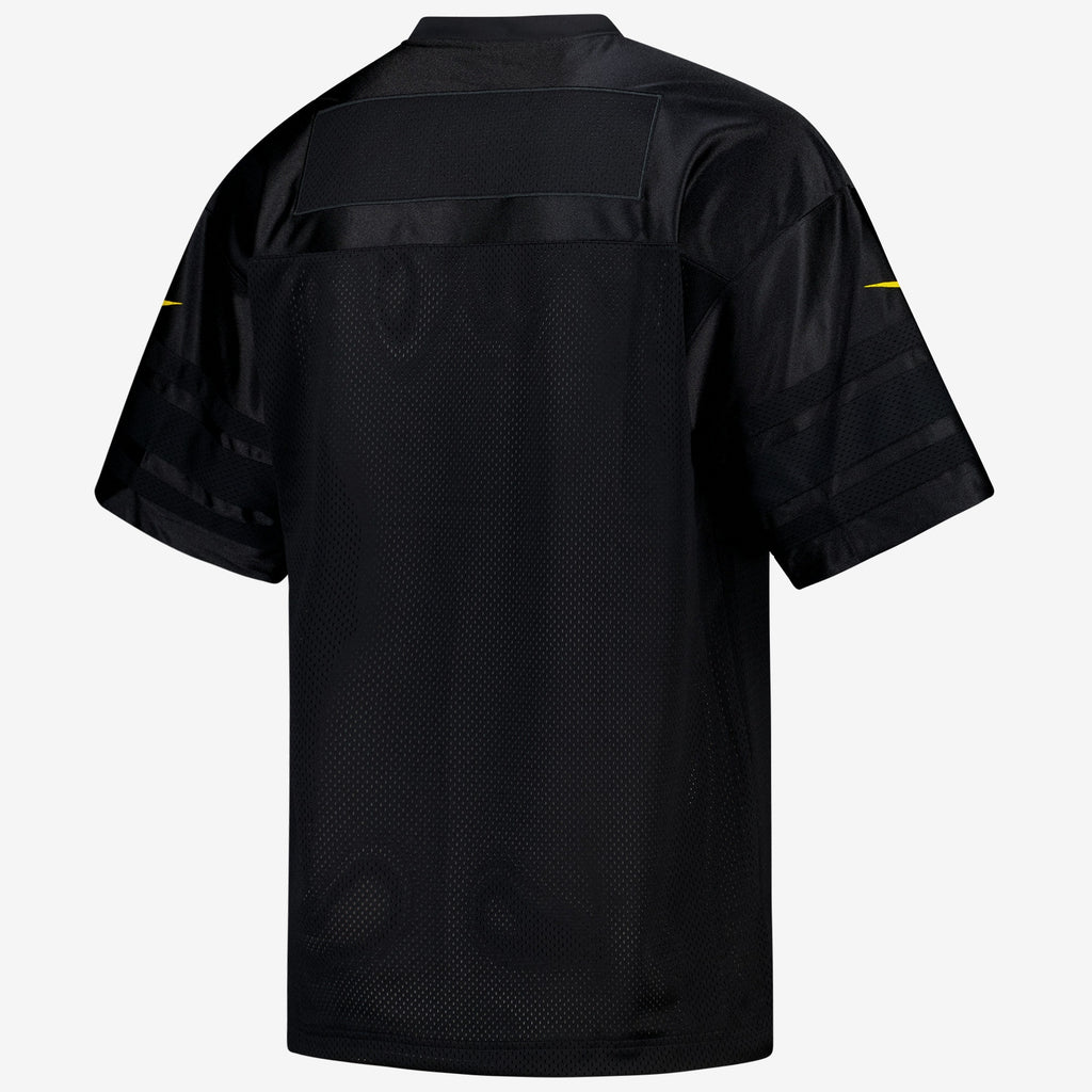 Los Angeles Lakers Nike Courtside Football Jersey - Black - Men's NBA Team Jersey Basketball Fan Apparel
