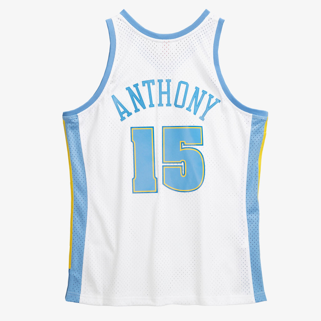 Denver Nuggets Mitchell & Ness Carmelo Anthony 2006 Swingman Authentic Jersey - White NBA Team Jersey Basketball Fan Apparel