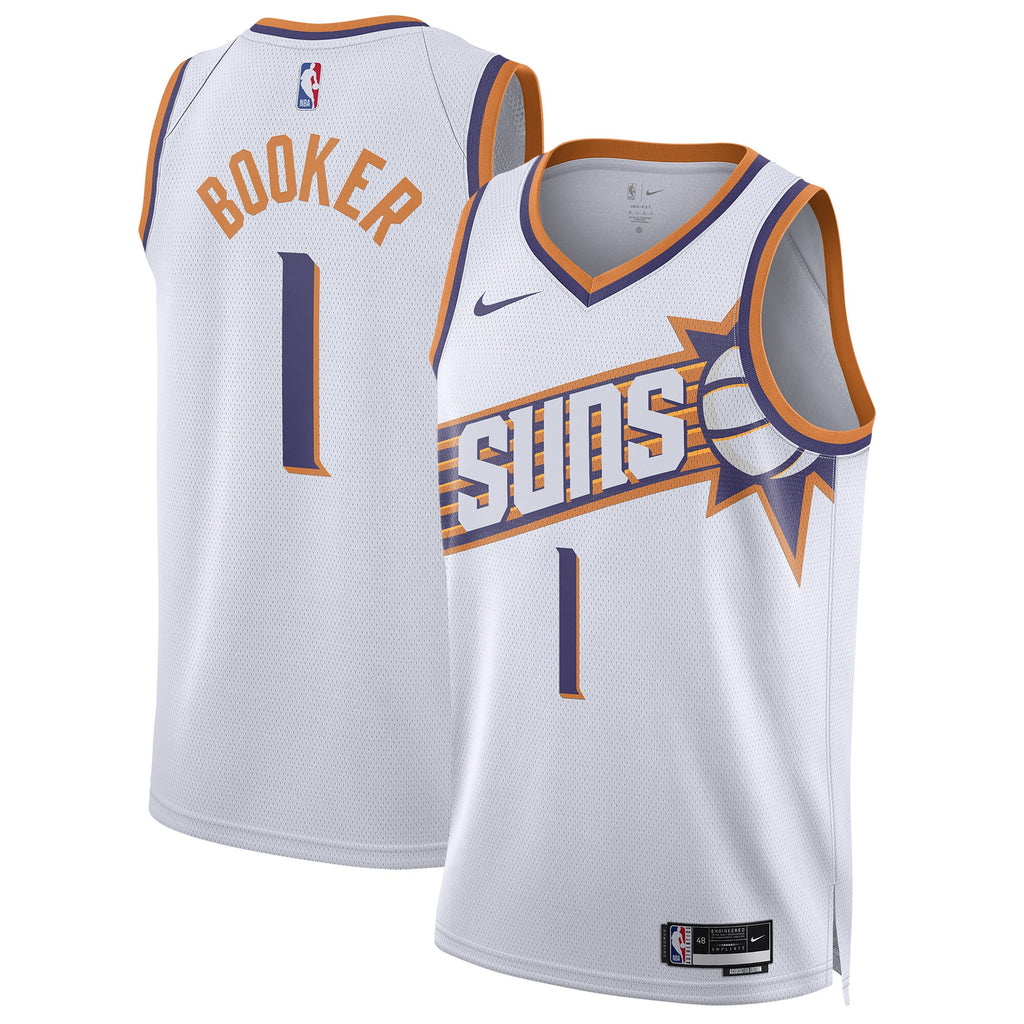 Phoenix Suns NBA Association Swingman Jersey - Devin Booker NBA Team Jersey Basketball Fan Apparel